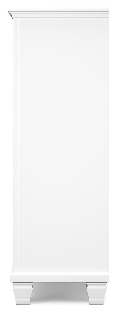 Ashley Furniture Fortman - Five Drawer Chest - White - Image 8