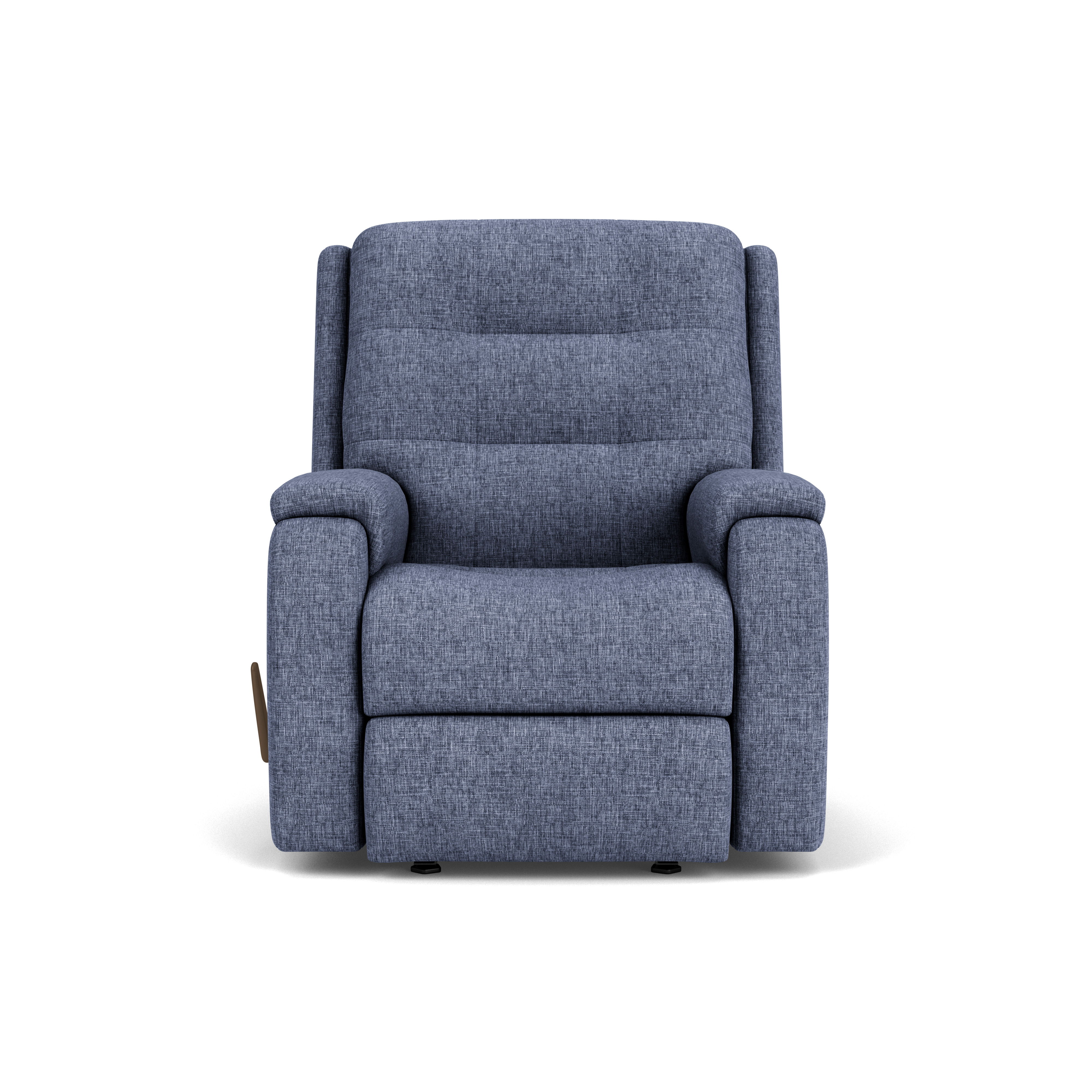 Arlo - Transitional Fabric Recliner, gray, view 4