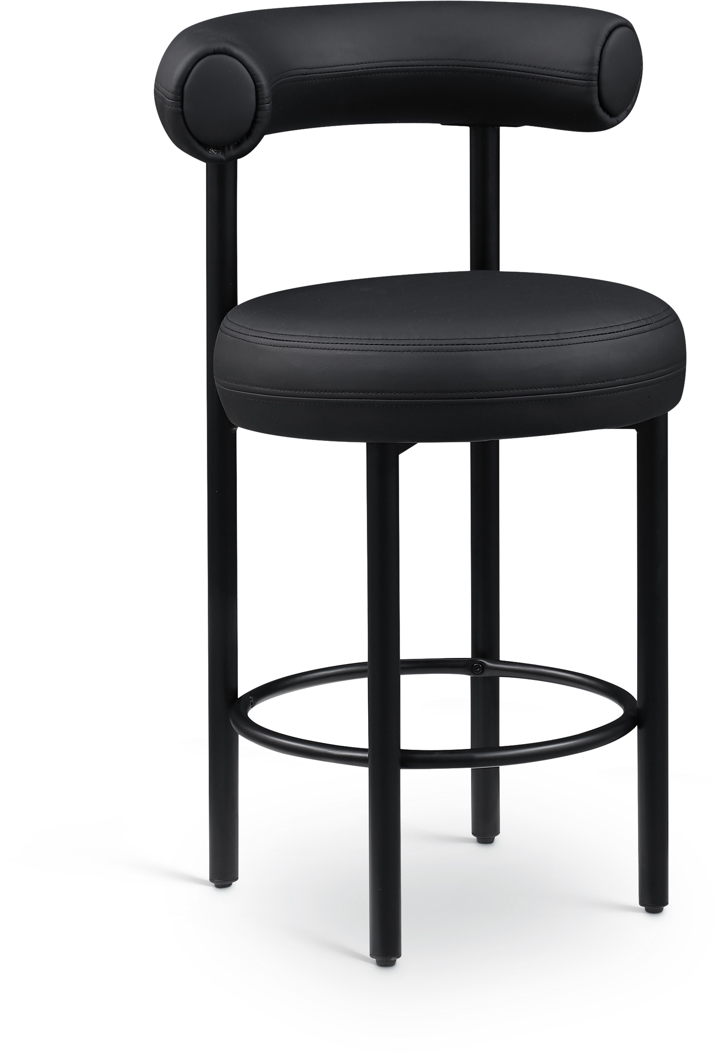 Bordeaux - Counter Stool (Set of 2) - Black