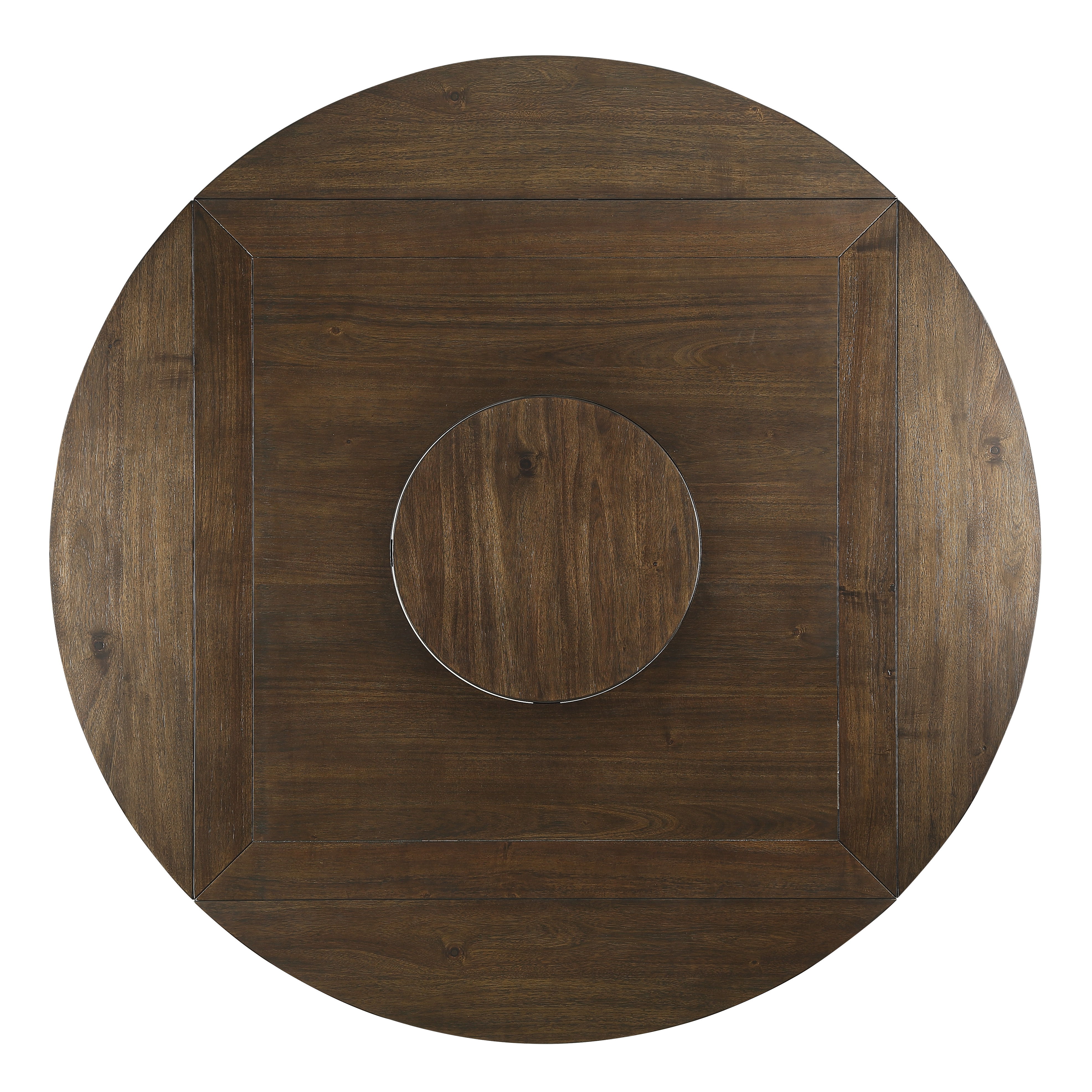 Joanna - Round Counter Table Top - Dark Brown