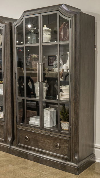 Wickenger – Display Cabinet – Dark Brown