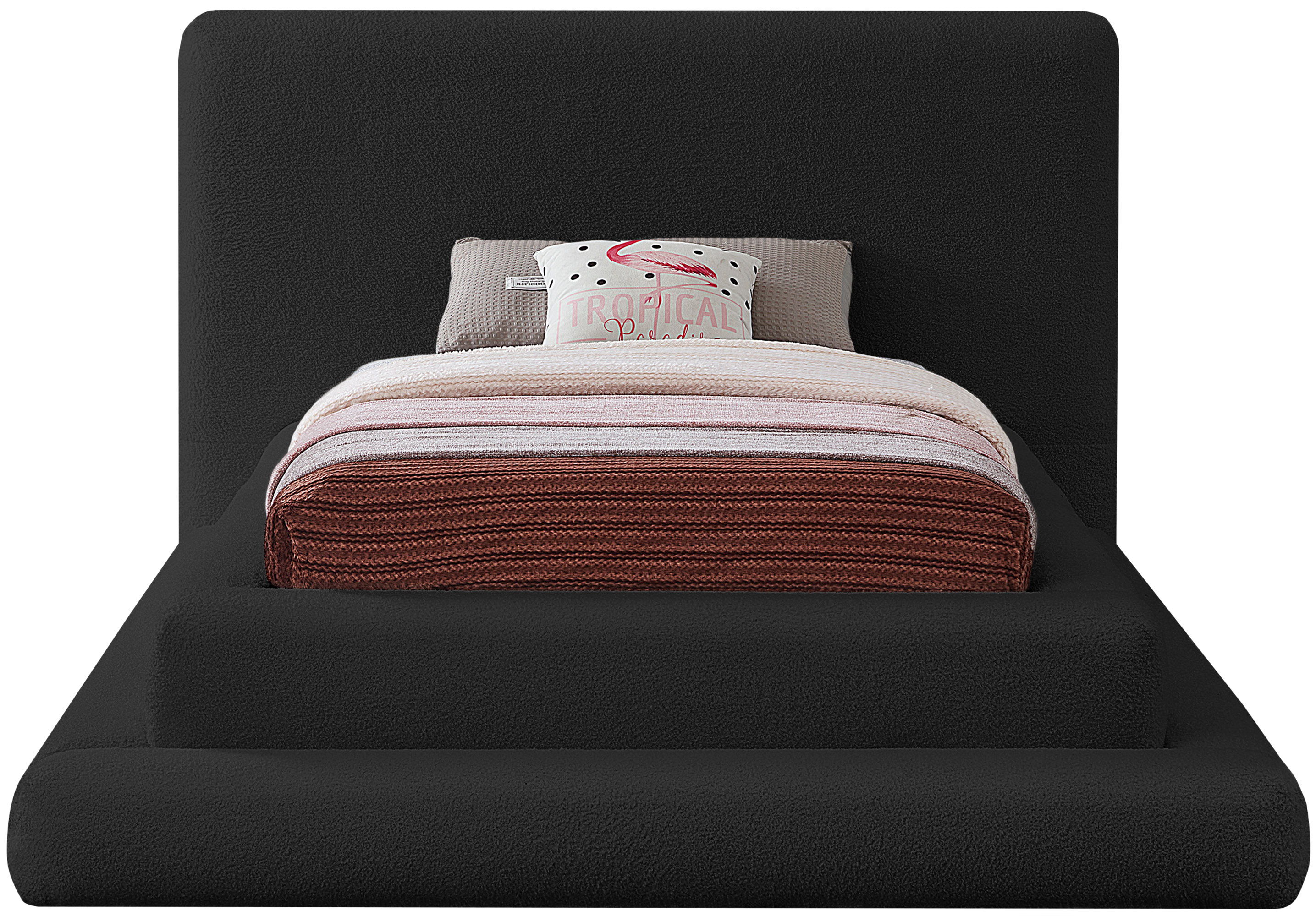 Dane - Twin Bed - Black