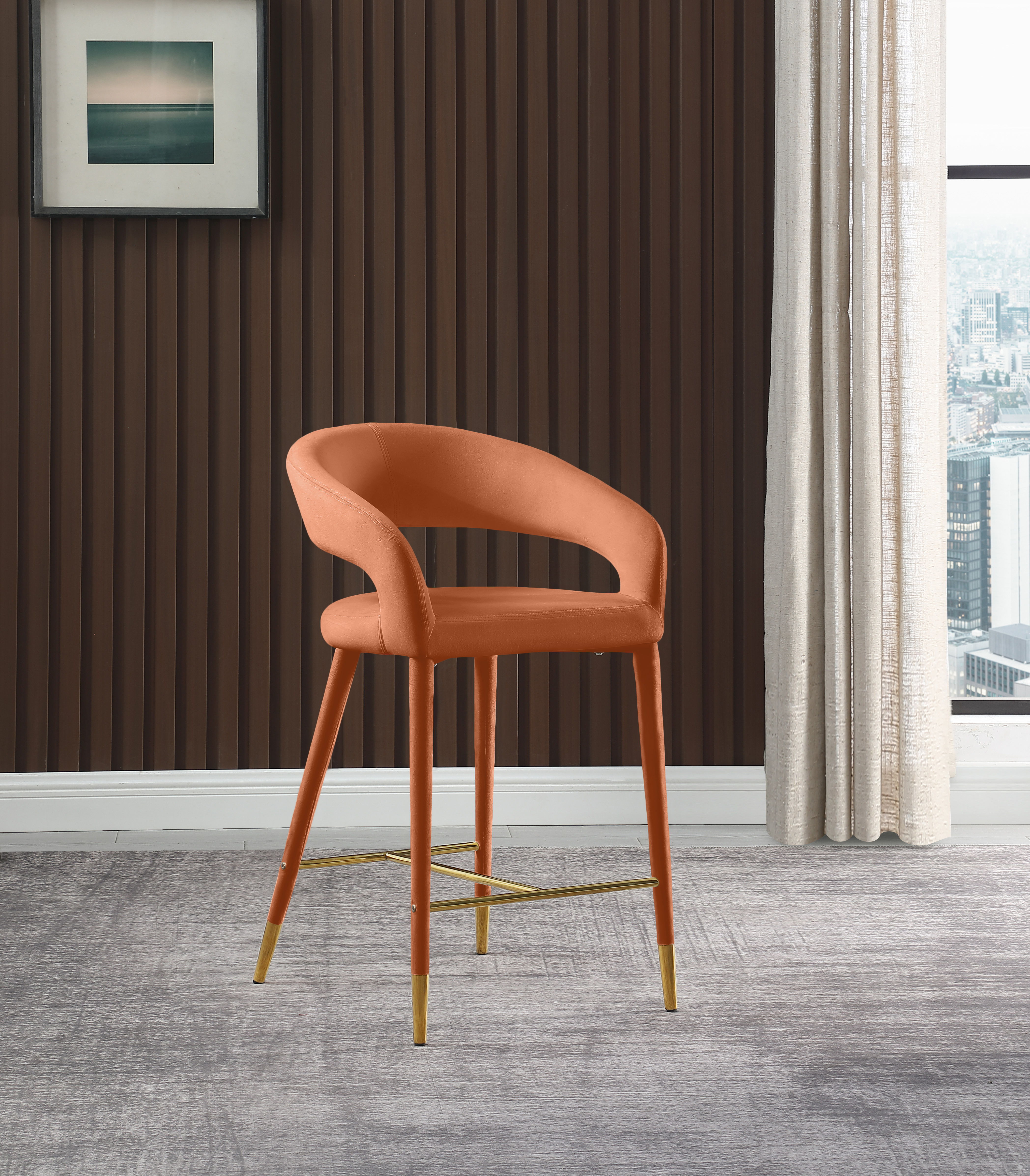 Destiny - Stool - Cognac