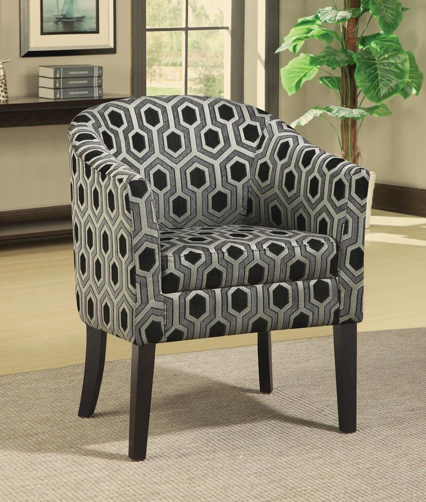Accents : Chairs - Grey/white - Accent Chair Image