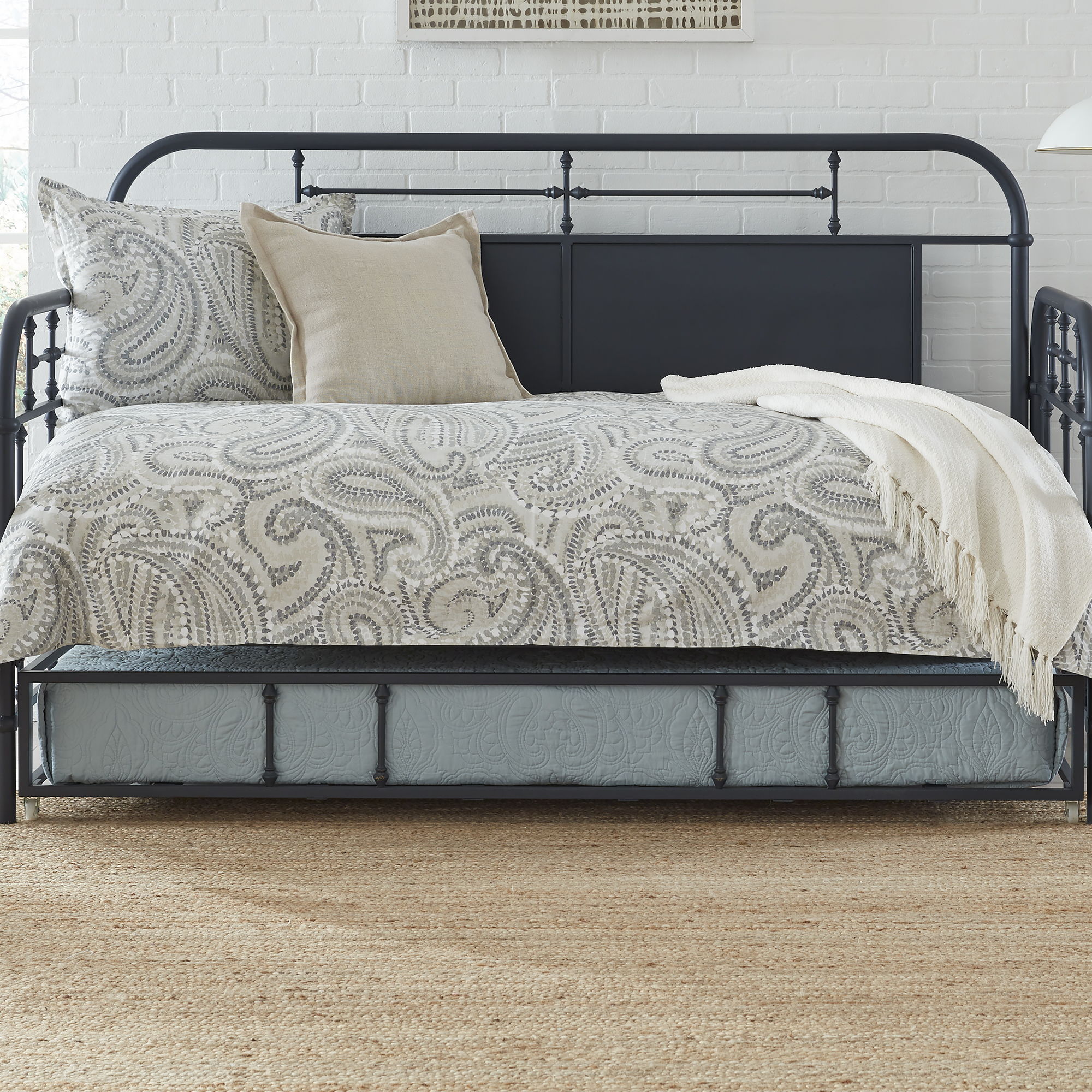Liberty Furniture Vintage Series - Twin Metal Trundle - Navy
