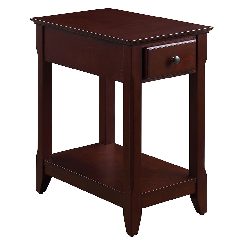 Bertie - Accent Table - Espresso, dark brown, view 2