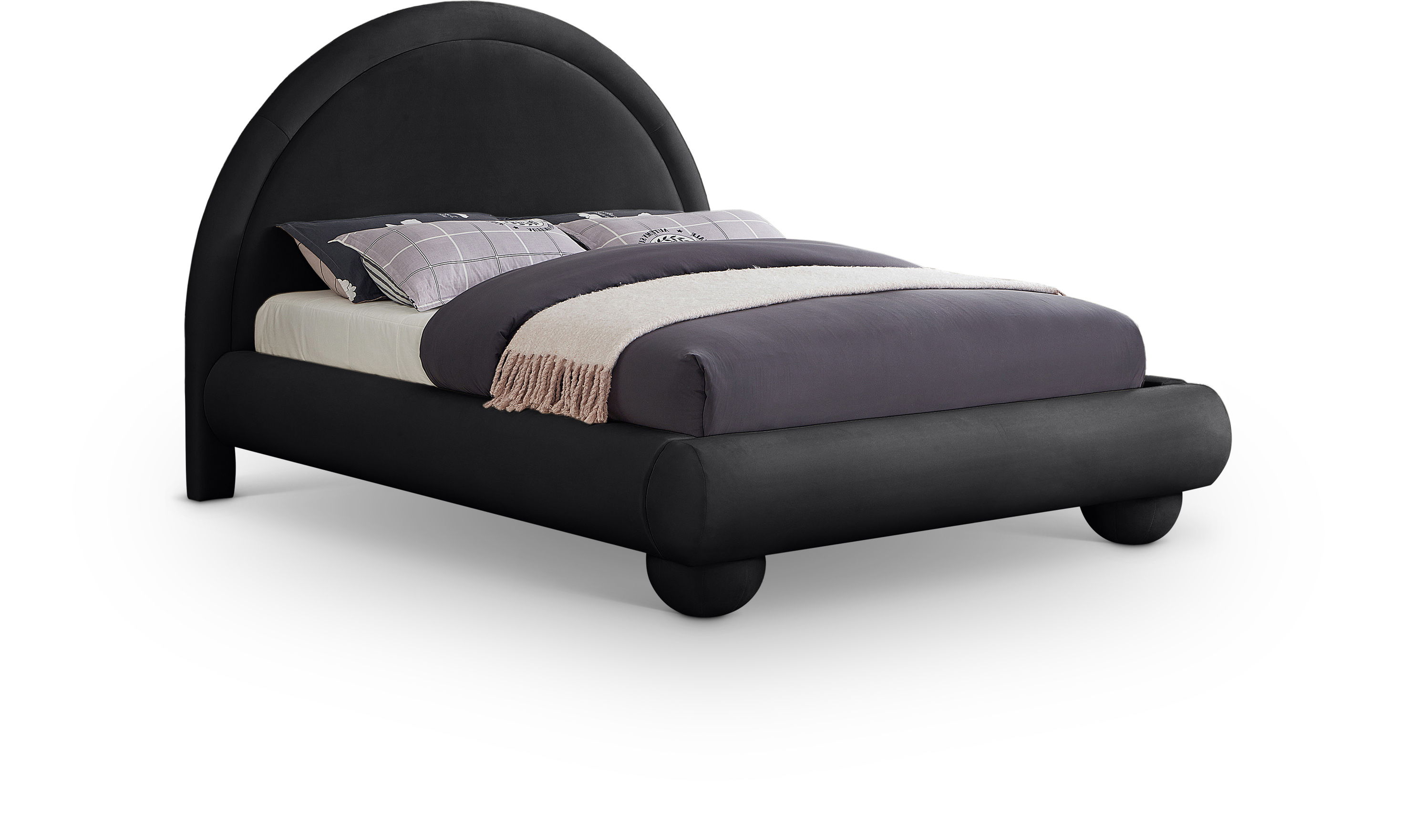 Madrid - Full Bed - Black