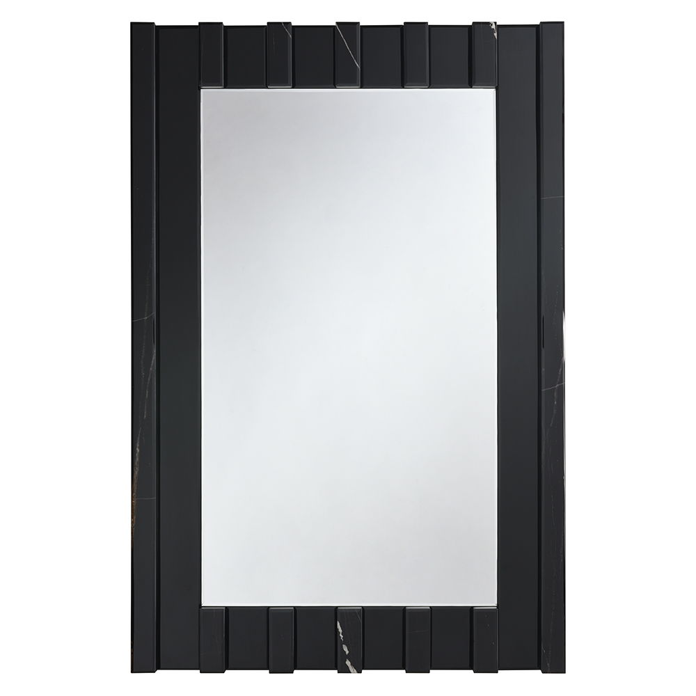Drisana - Accent Mirror - Black Mirrored, black, view 6