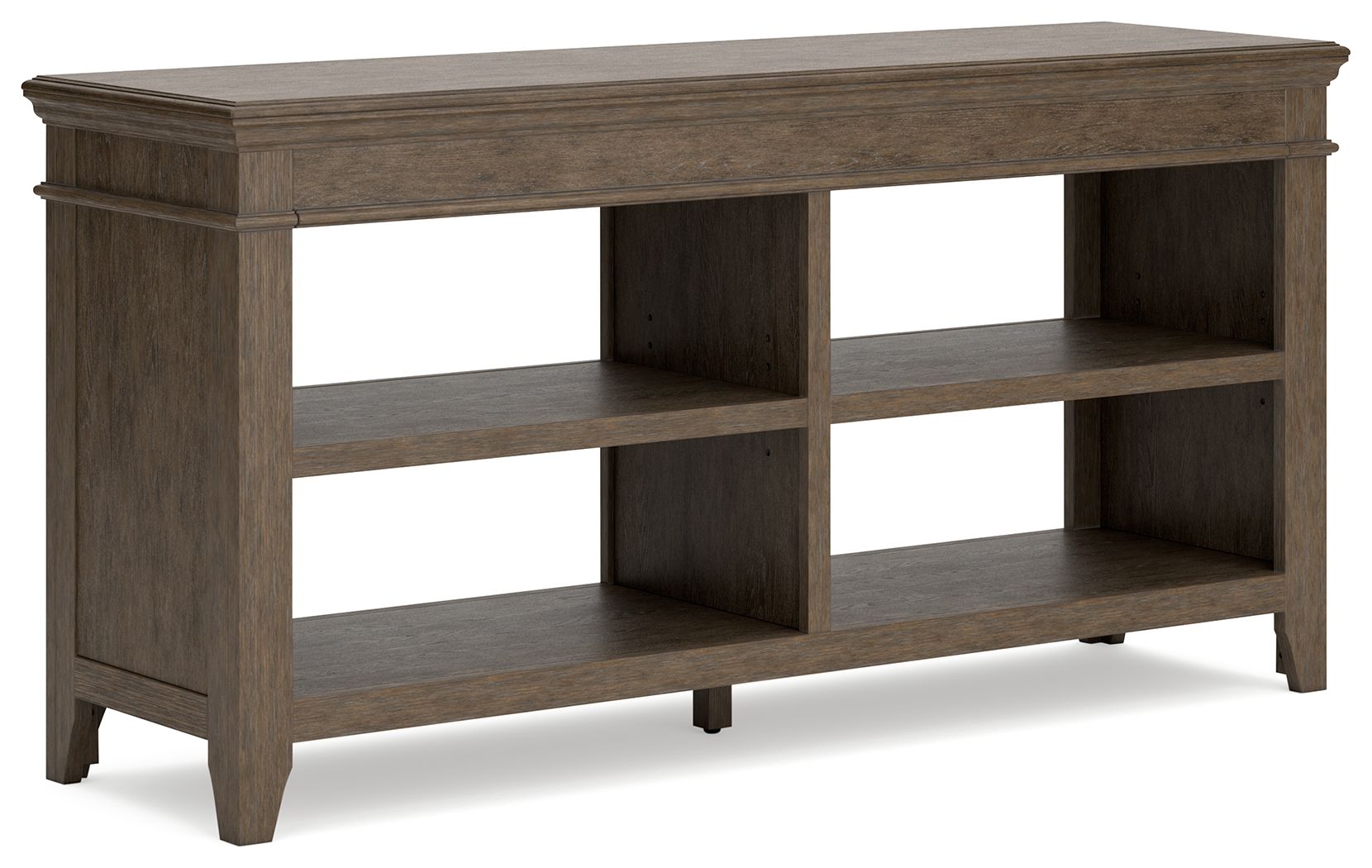 Ashley Janismore Credenza - Weathered Gray