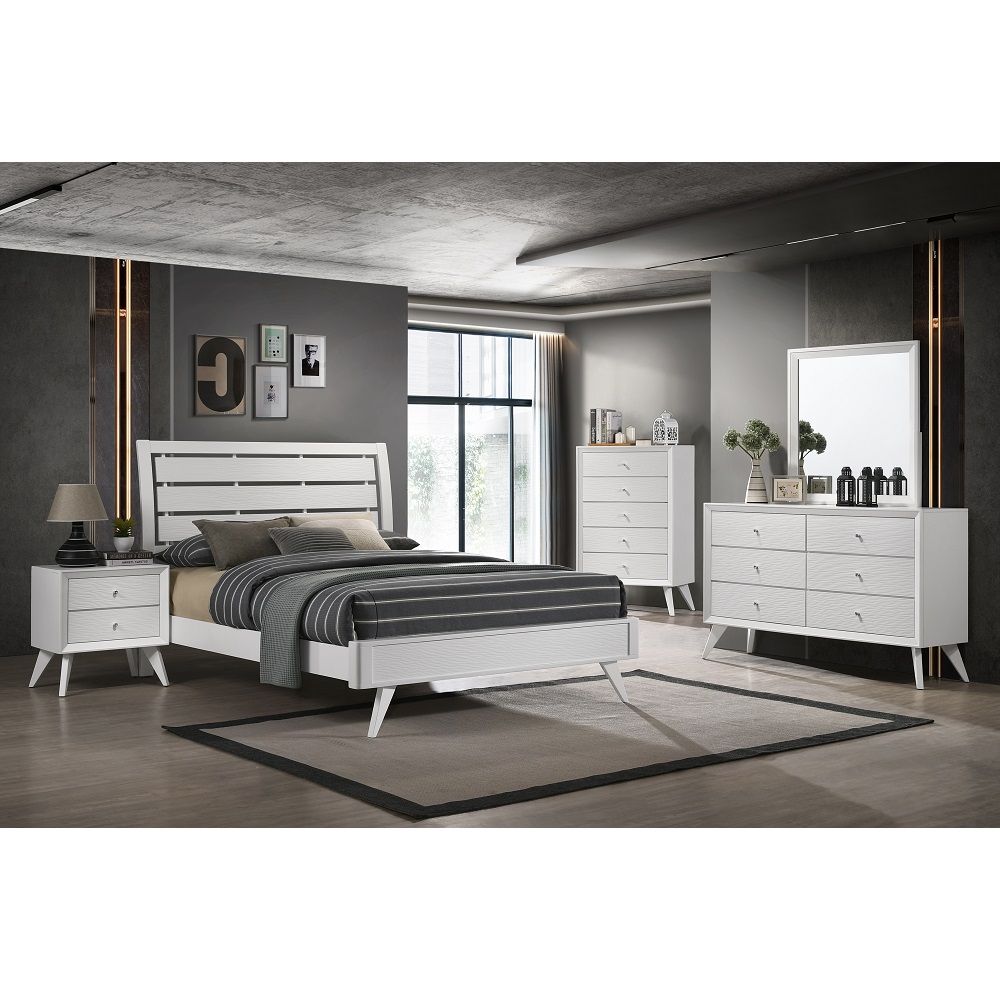 Cerys - Mirror - White, white