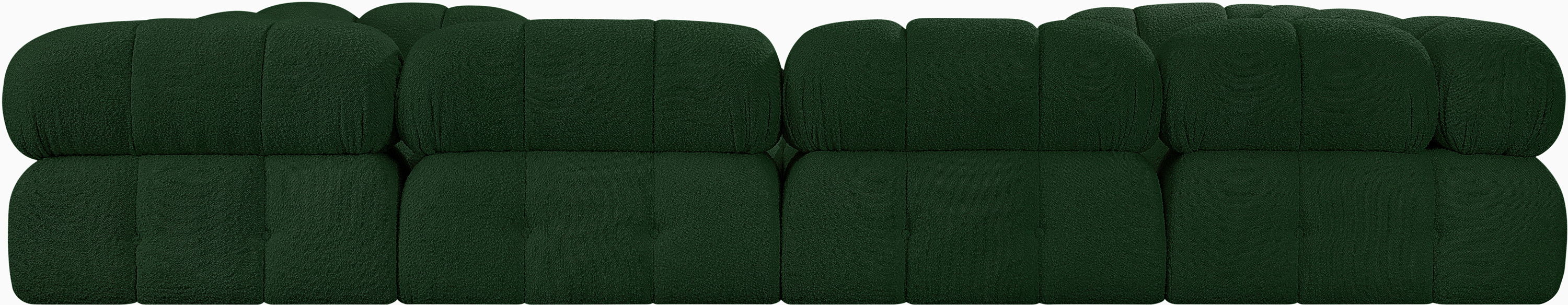 Ames - 8 Piece Modular Sectional - Green