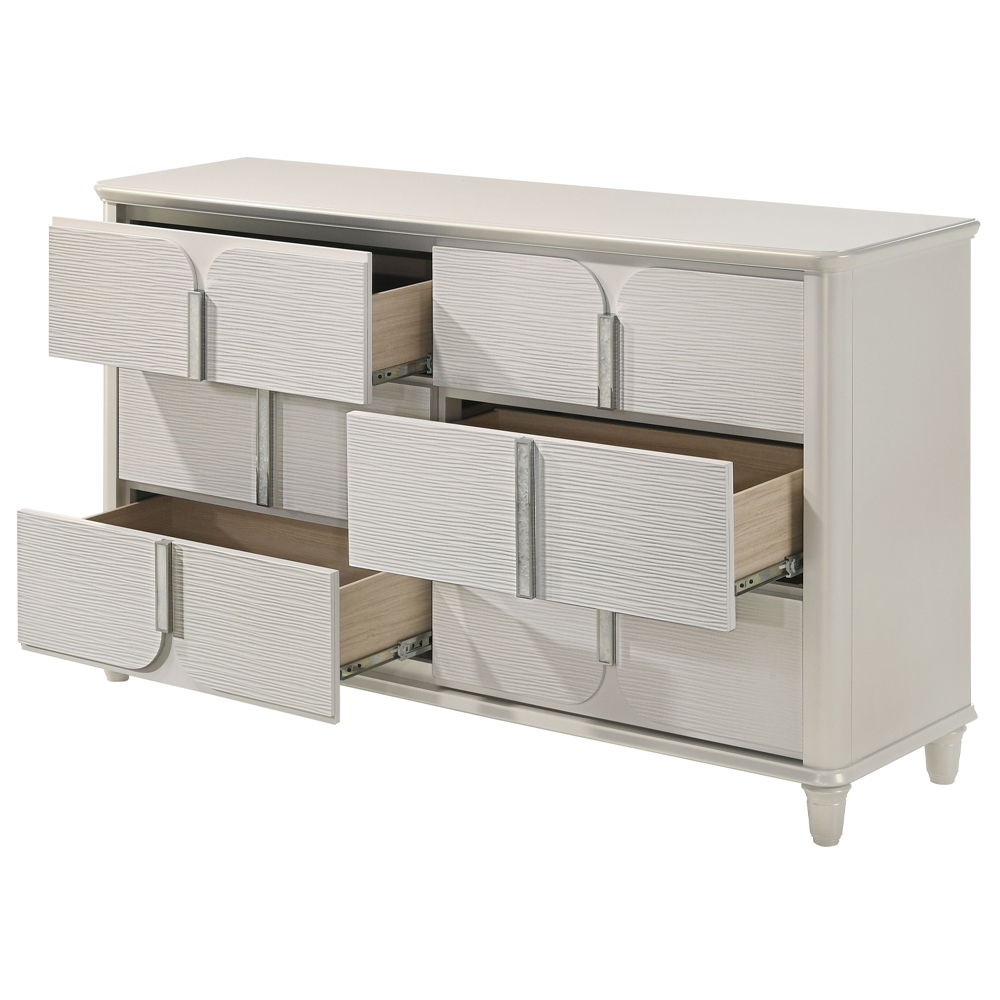 Laveda - Dresser - Pearl White, white, view 3