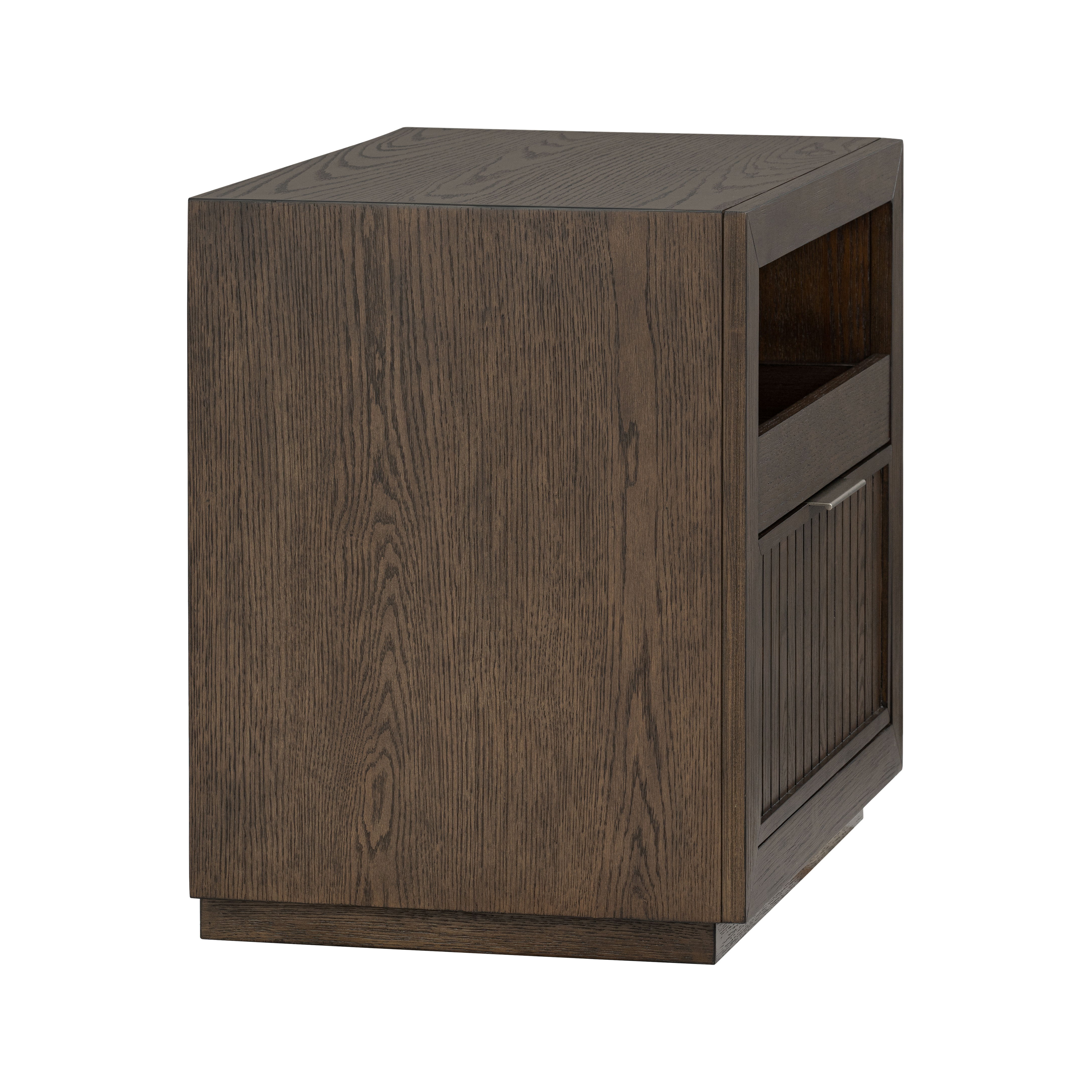 Athens - Open Nightstand - Dark Brown, dark brown, view 4