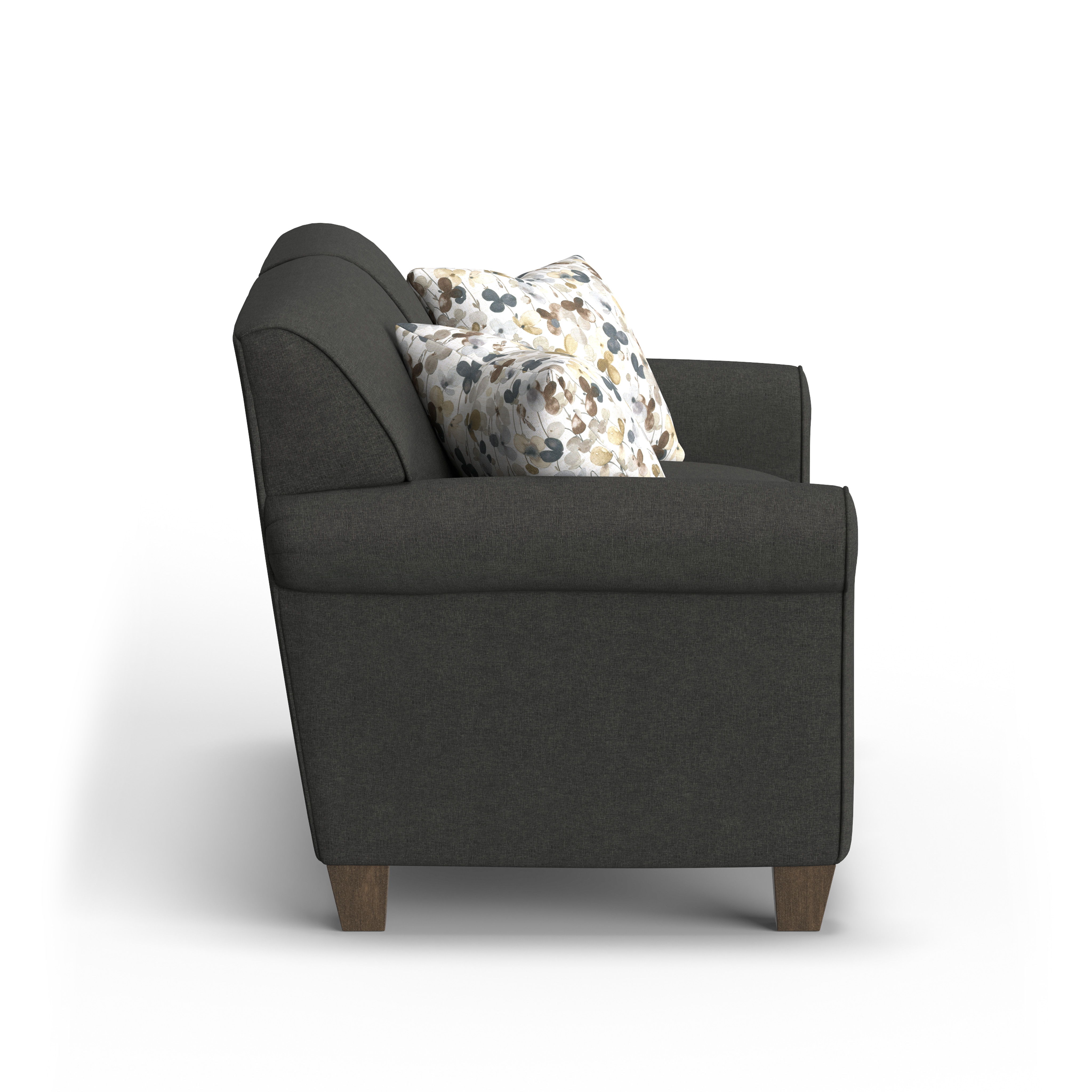 Dana - Fabric Loveseat, blue, view 7