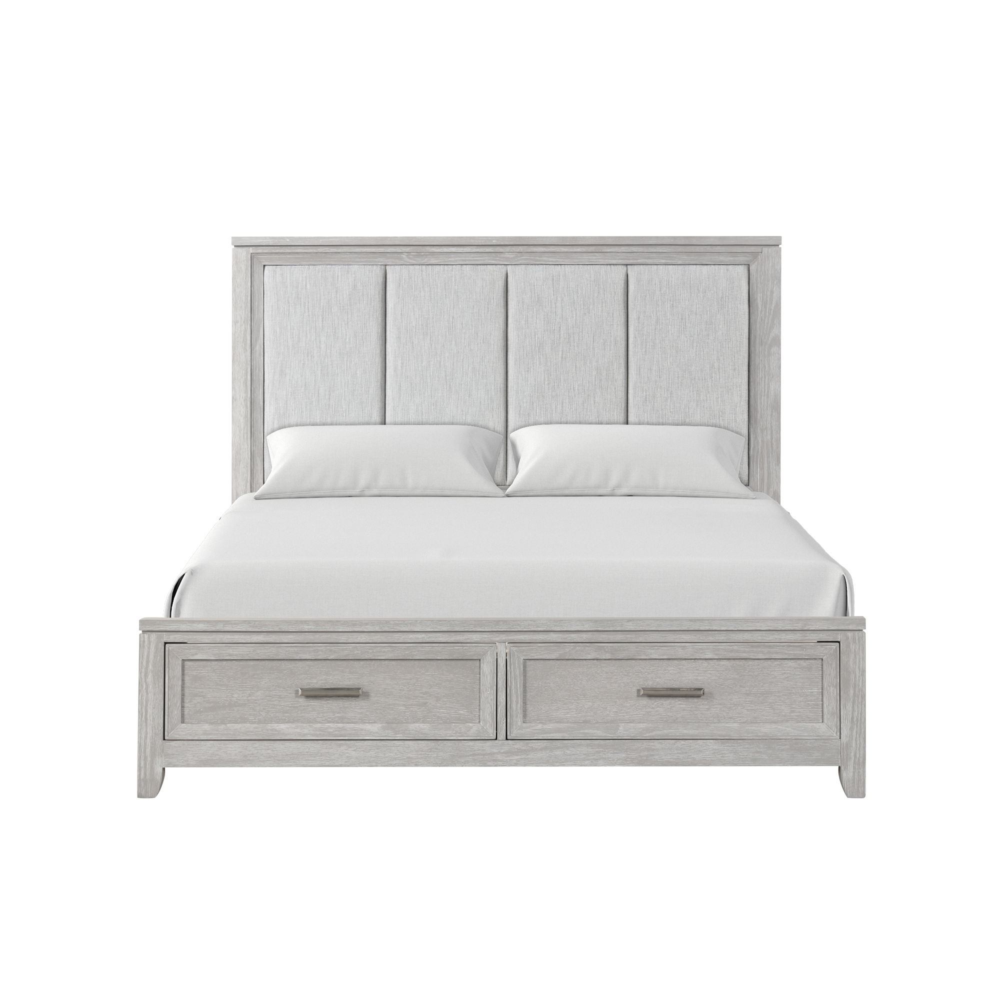 Fiona - 6/0 California King Bed - Mist Gray