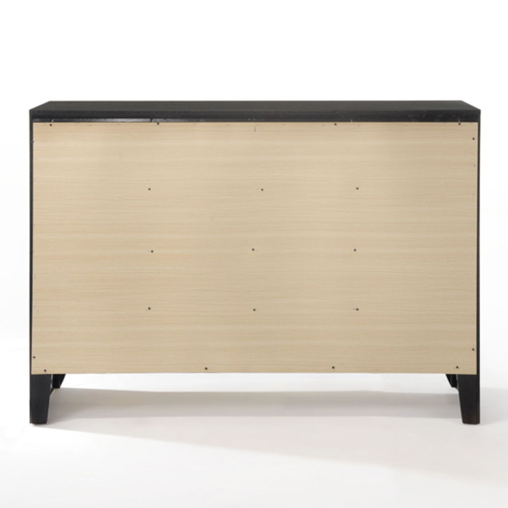 Ireland - 59" Dresser - Black, black, view 5