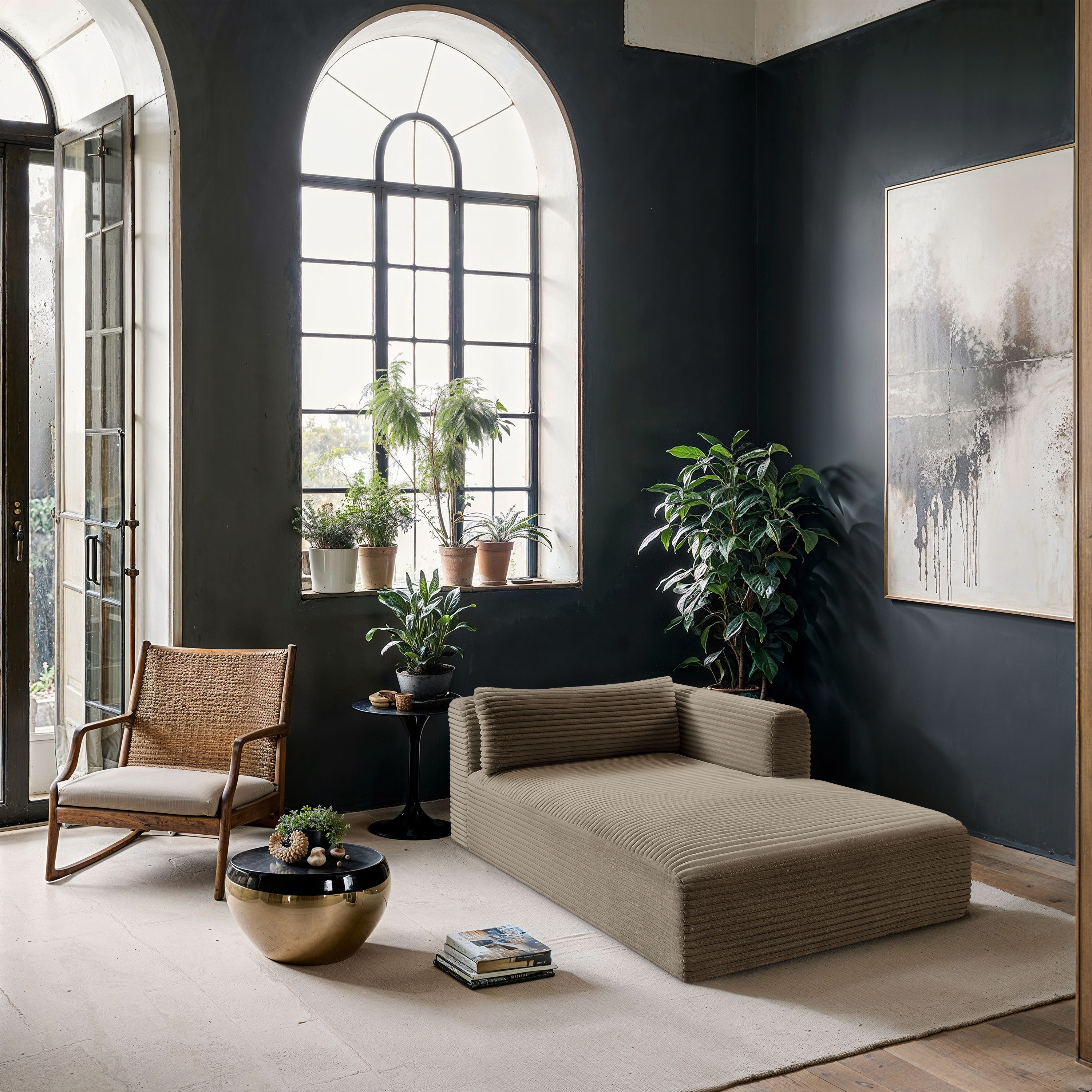 Shaggy - Chaise - Taupe