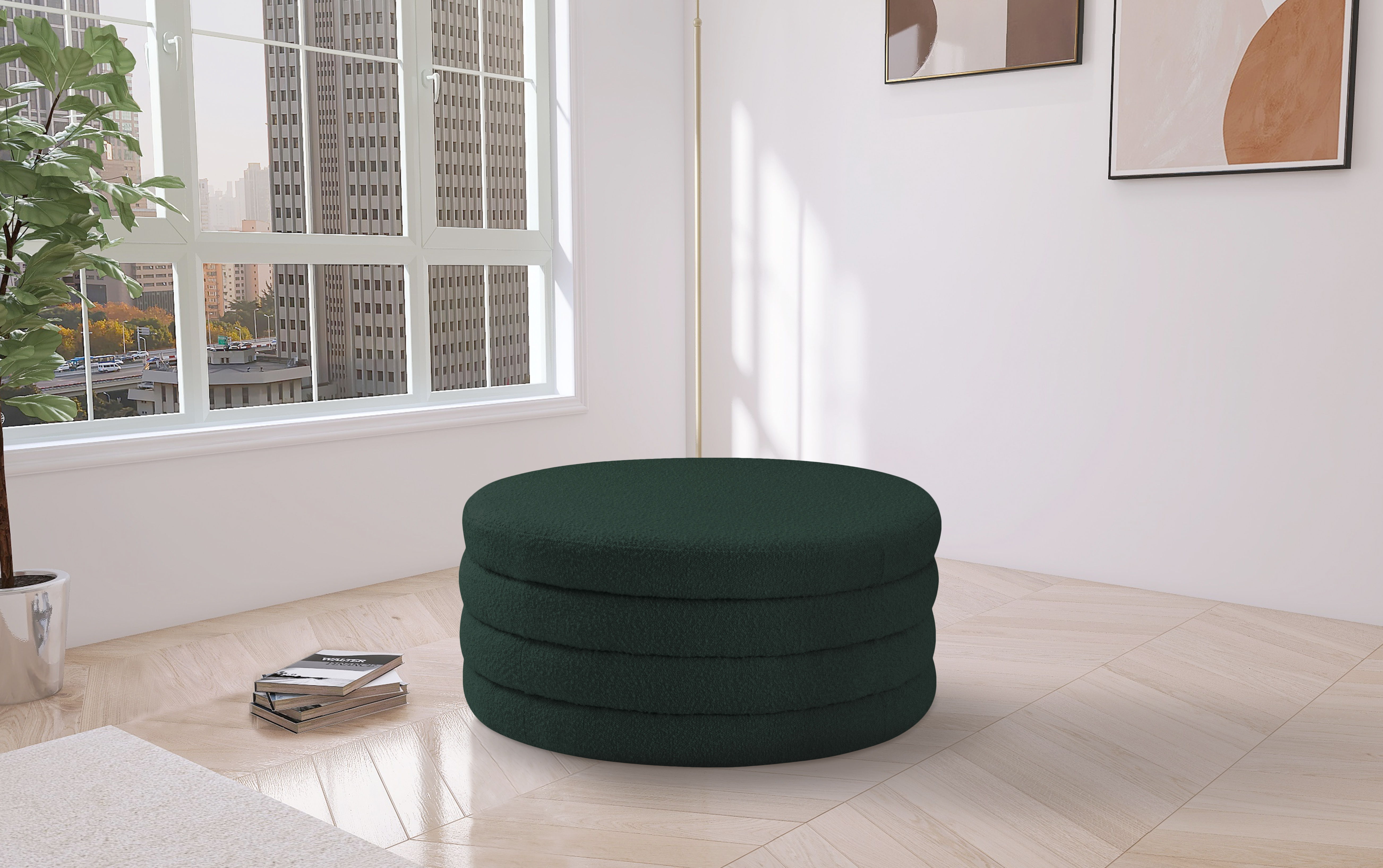 Aphia - Ottoman / Coffee Table - Green