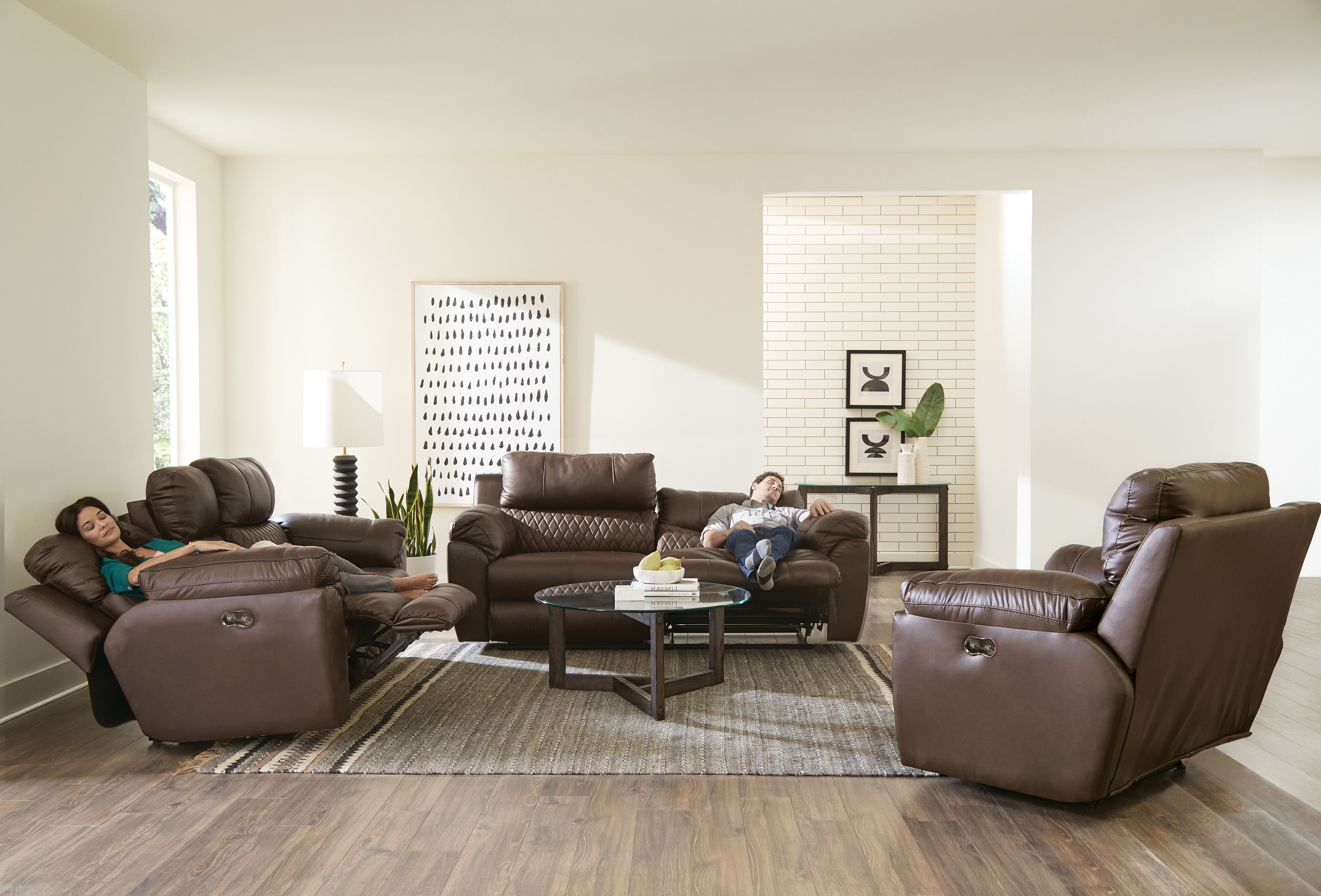 Power Lay Flat Recliner