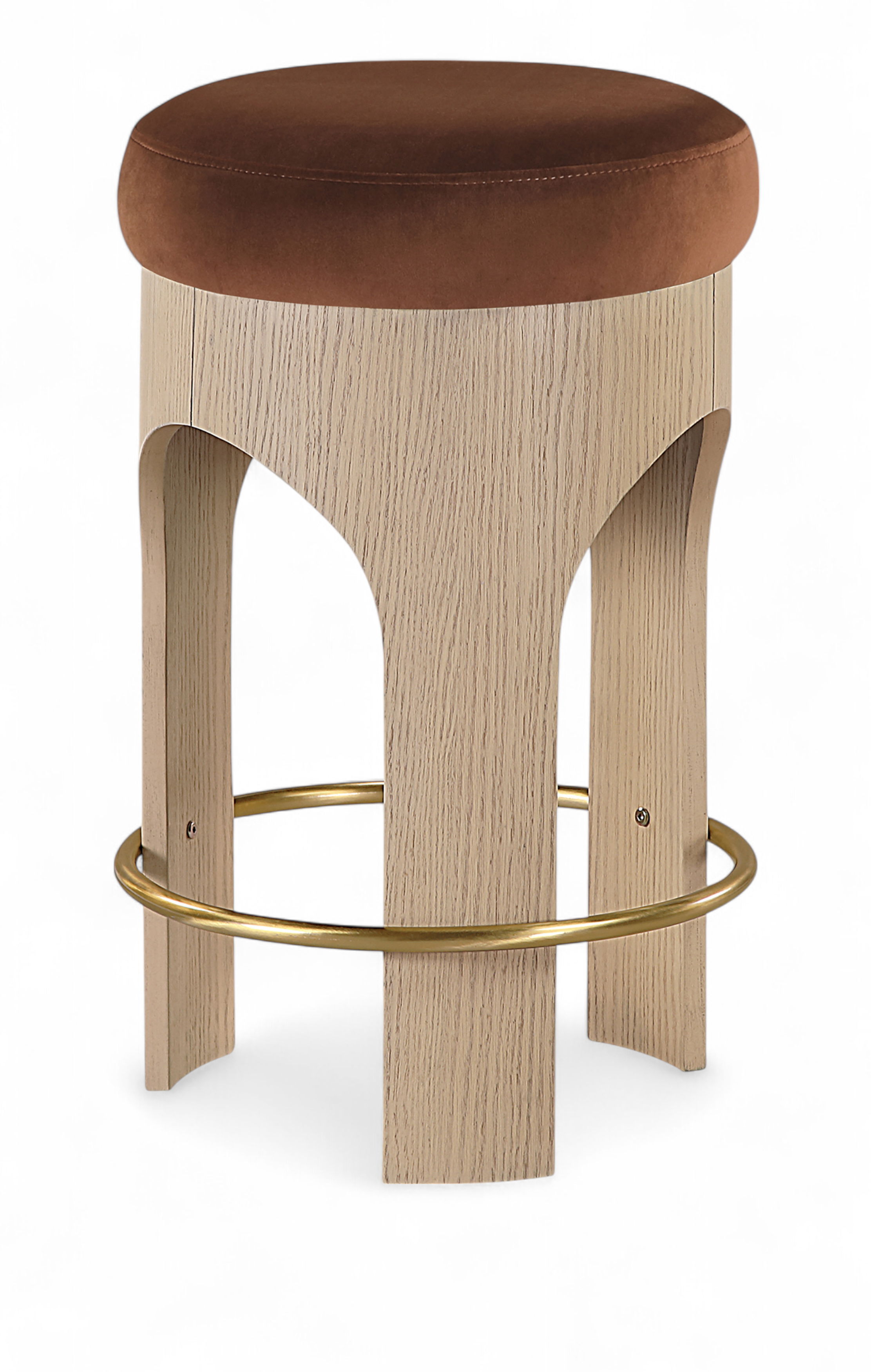 Bocceli - Counter Stool - Cognac