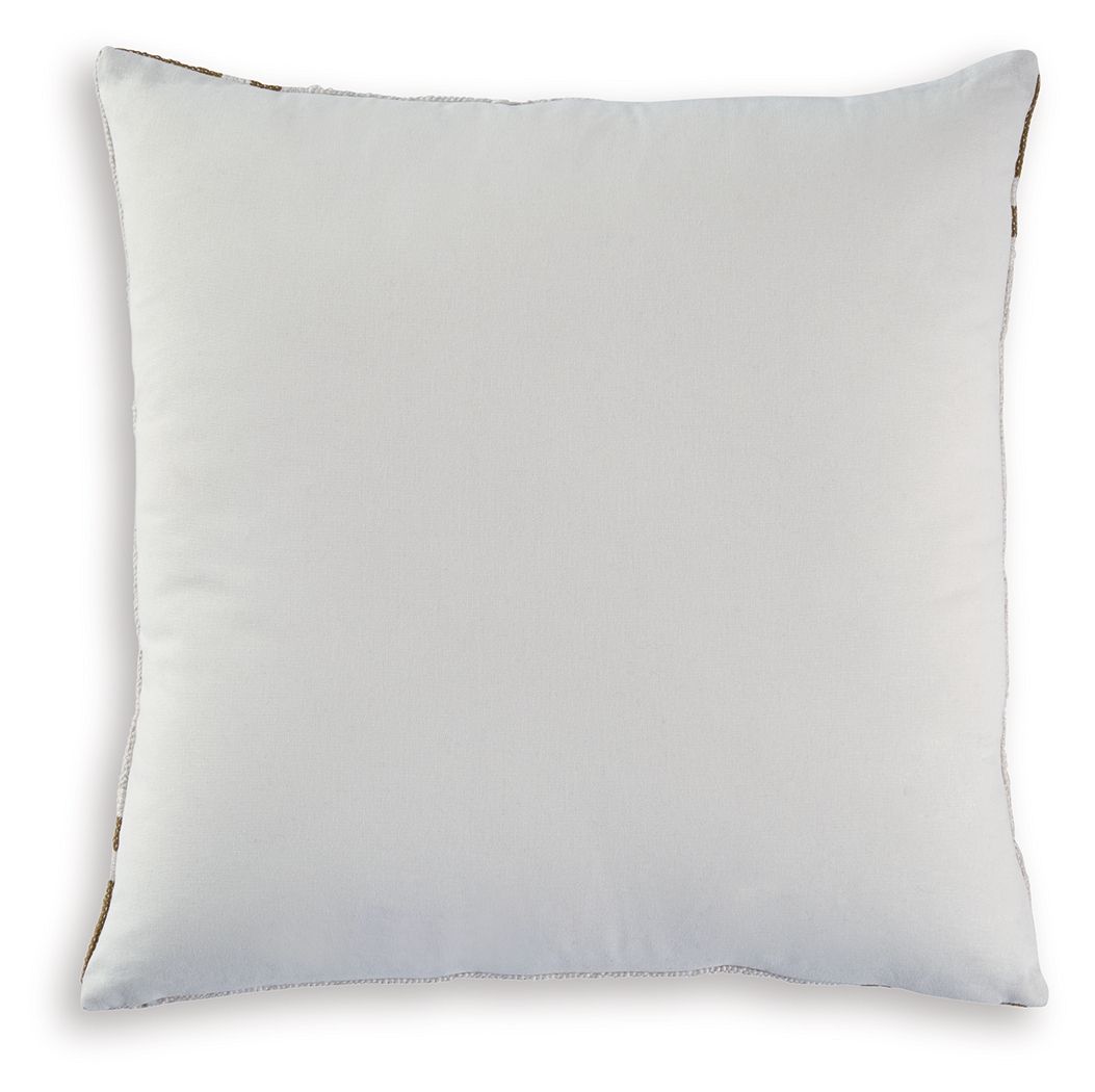 Darrman - Pillow (Set of 4) - Ochre / Ivory, dark brown, view 4