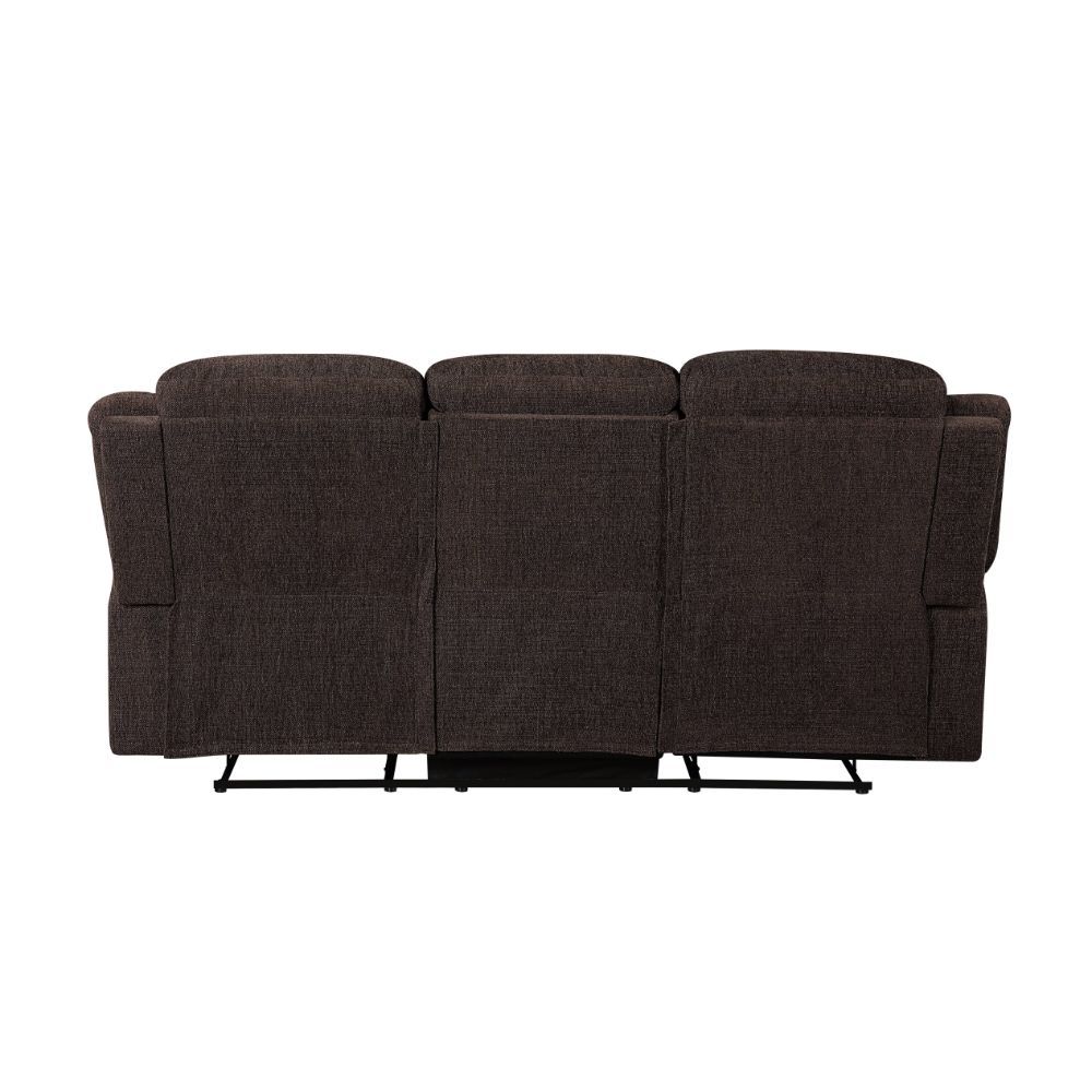 Madden - Motion Sofa - Brown Chenille, dark brown, view 3