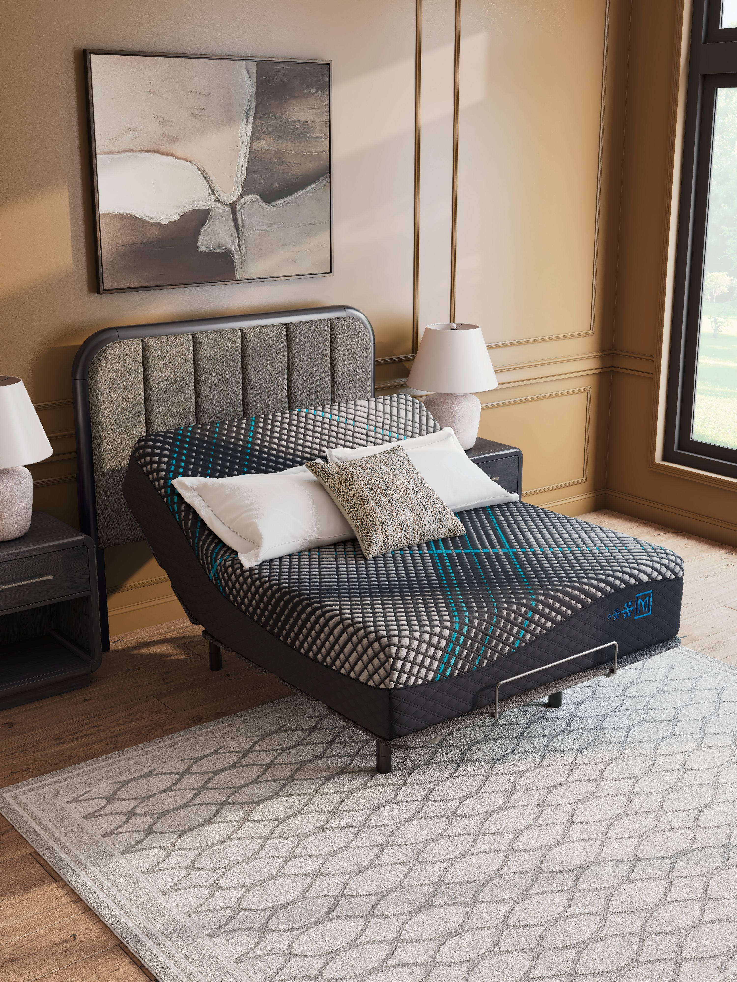 Ashley Furniture Millennium 2.0 Hybrid 16 Inch - King Mattress - Black - Image 9