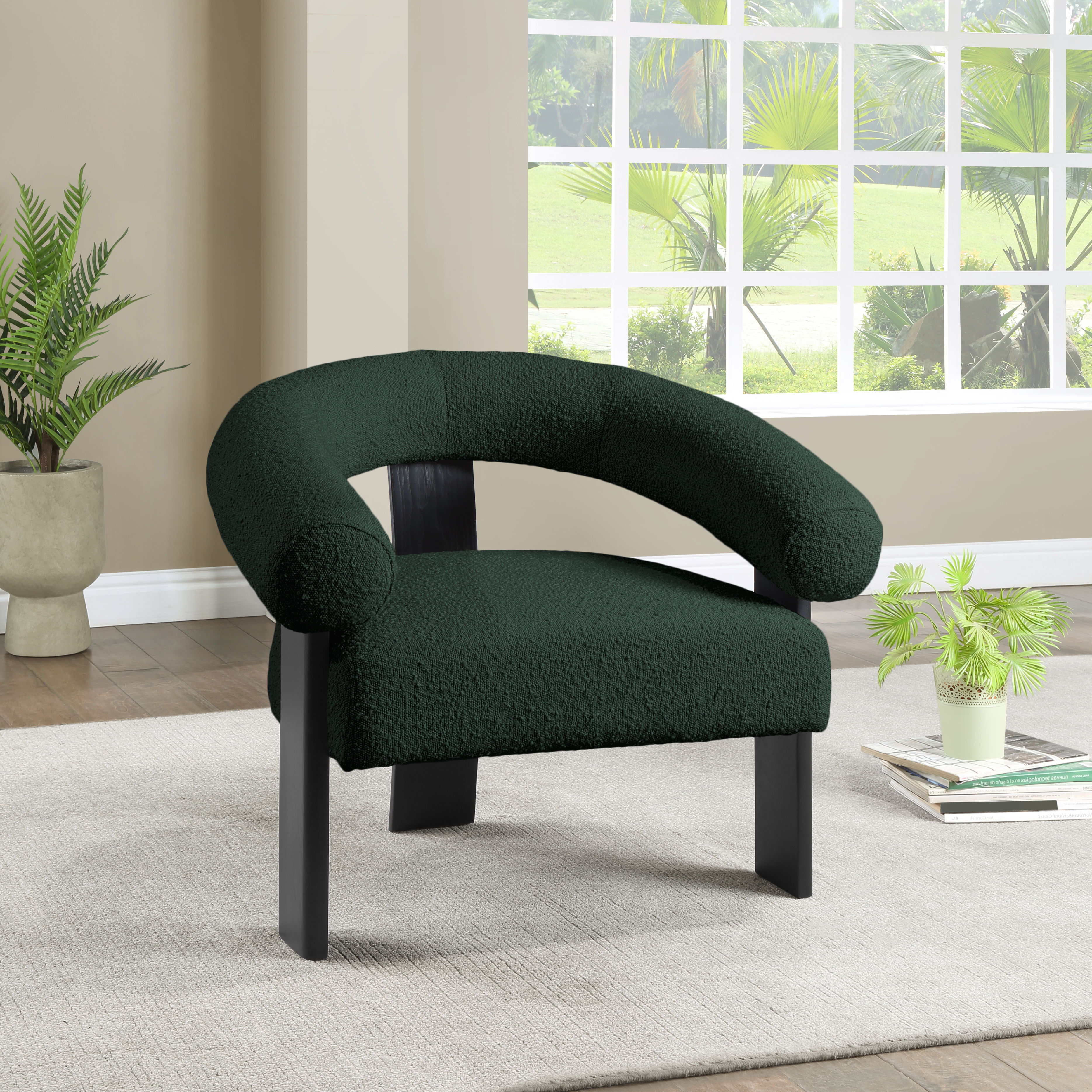 Winston - Accent Chair - Green