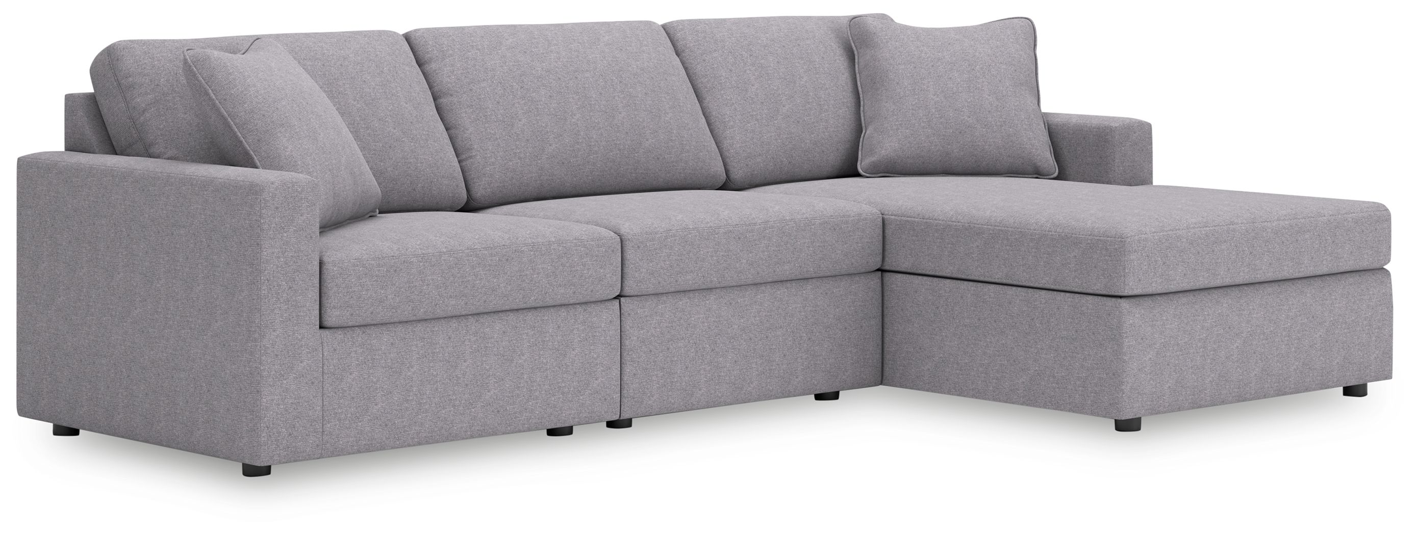 3 Pc · Sectional With Raf Corner Chaise