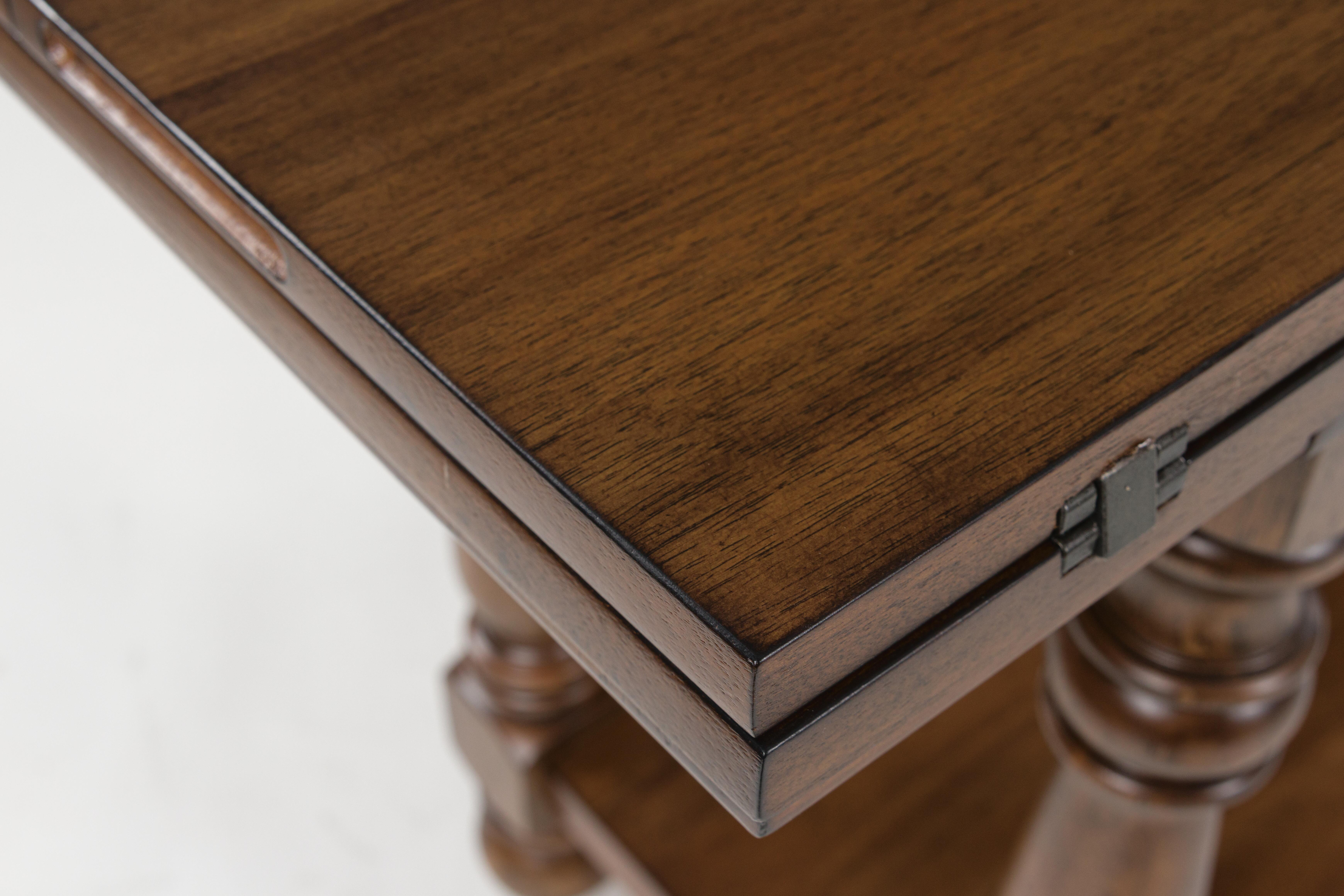 Ashley Furniture Sturlayne - Flip Top Sofa Table - Brown - Image 8