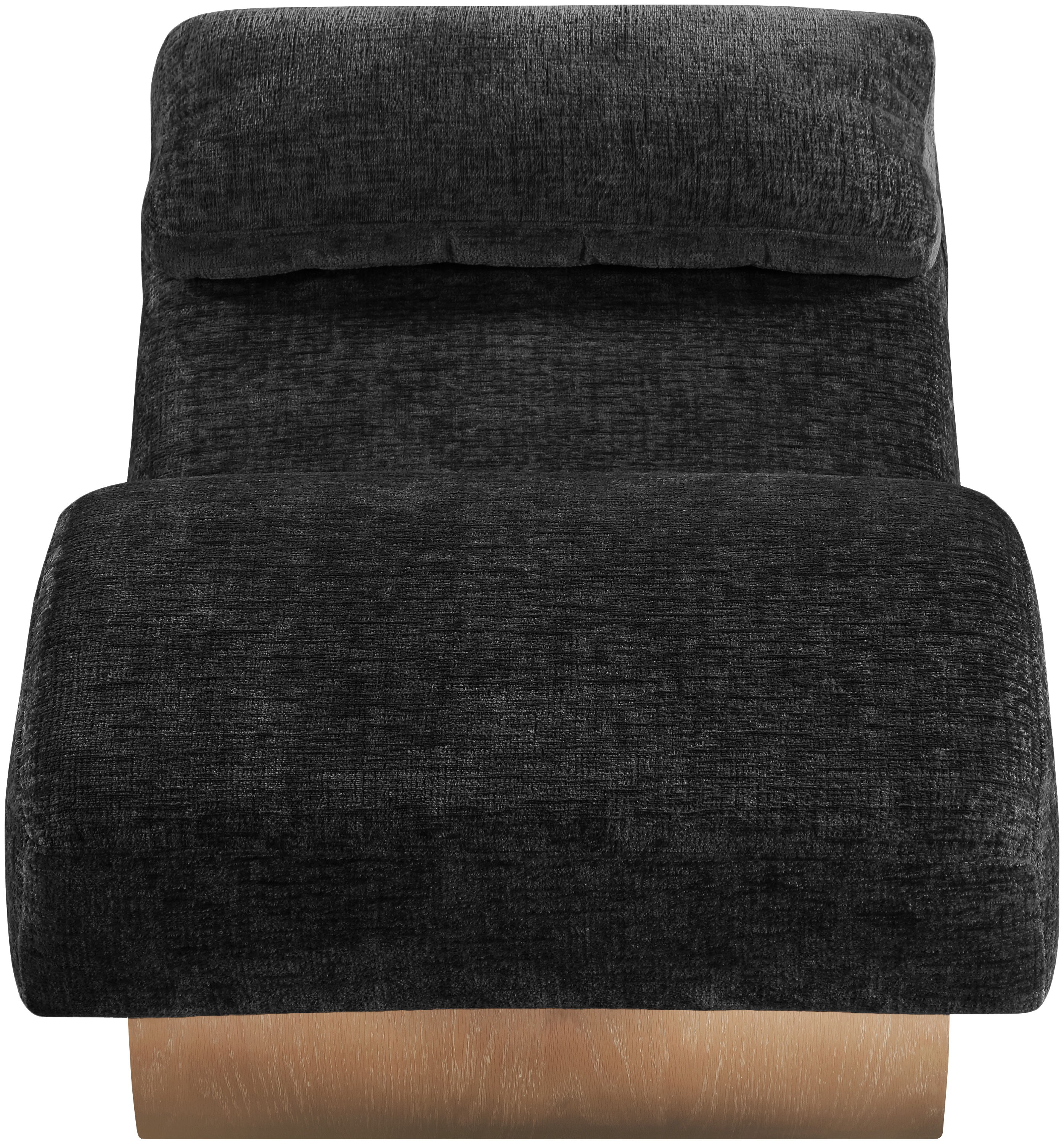 Marcella - Upholstered Chaise Lounge - Black