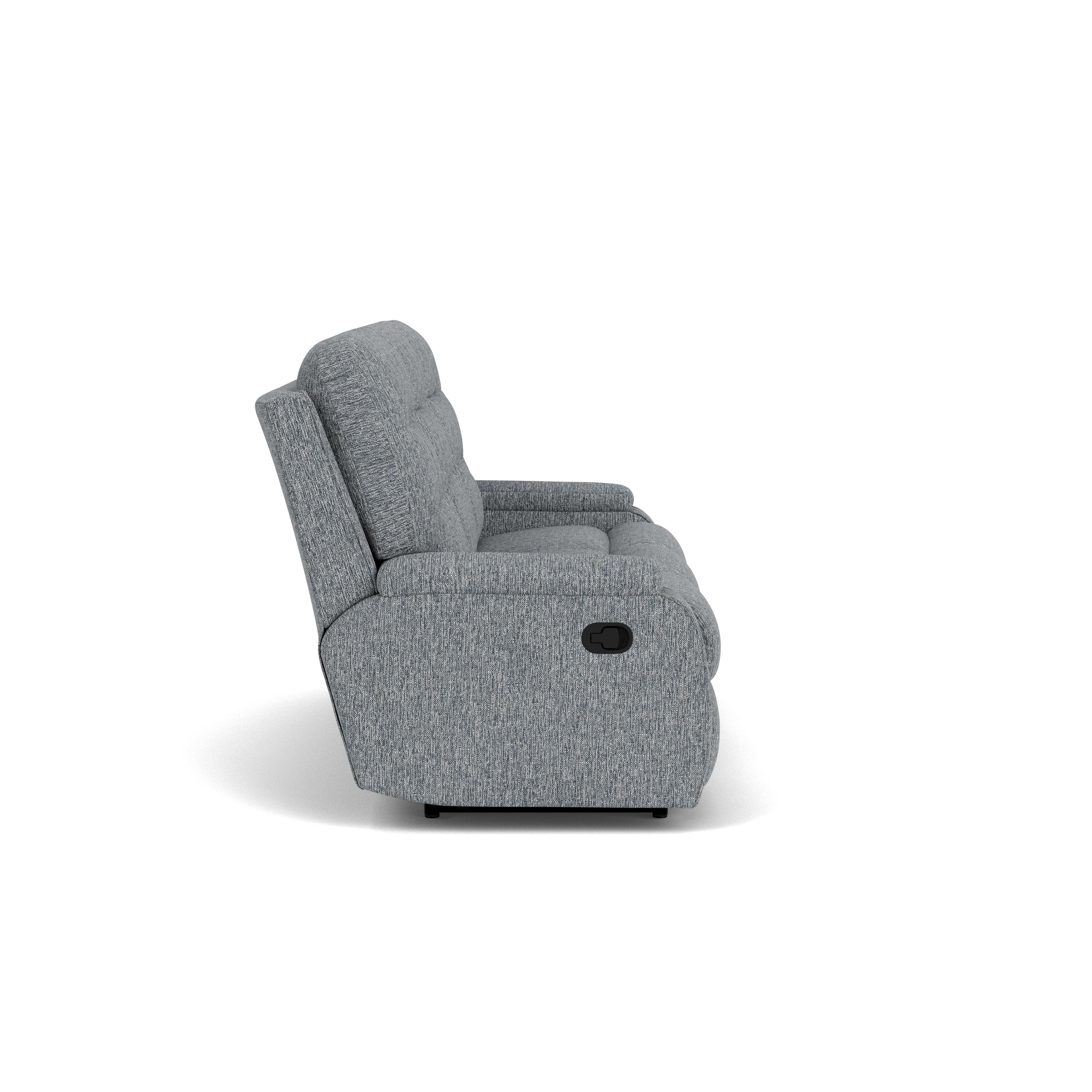 Kerrie - Transitional Fabric Reclining Sofa, gray, view 5