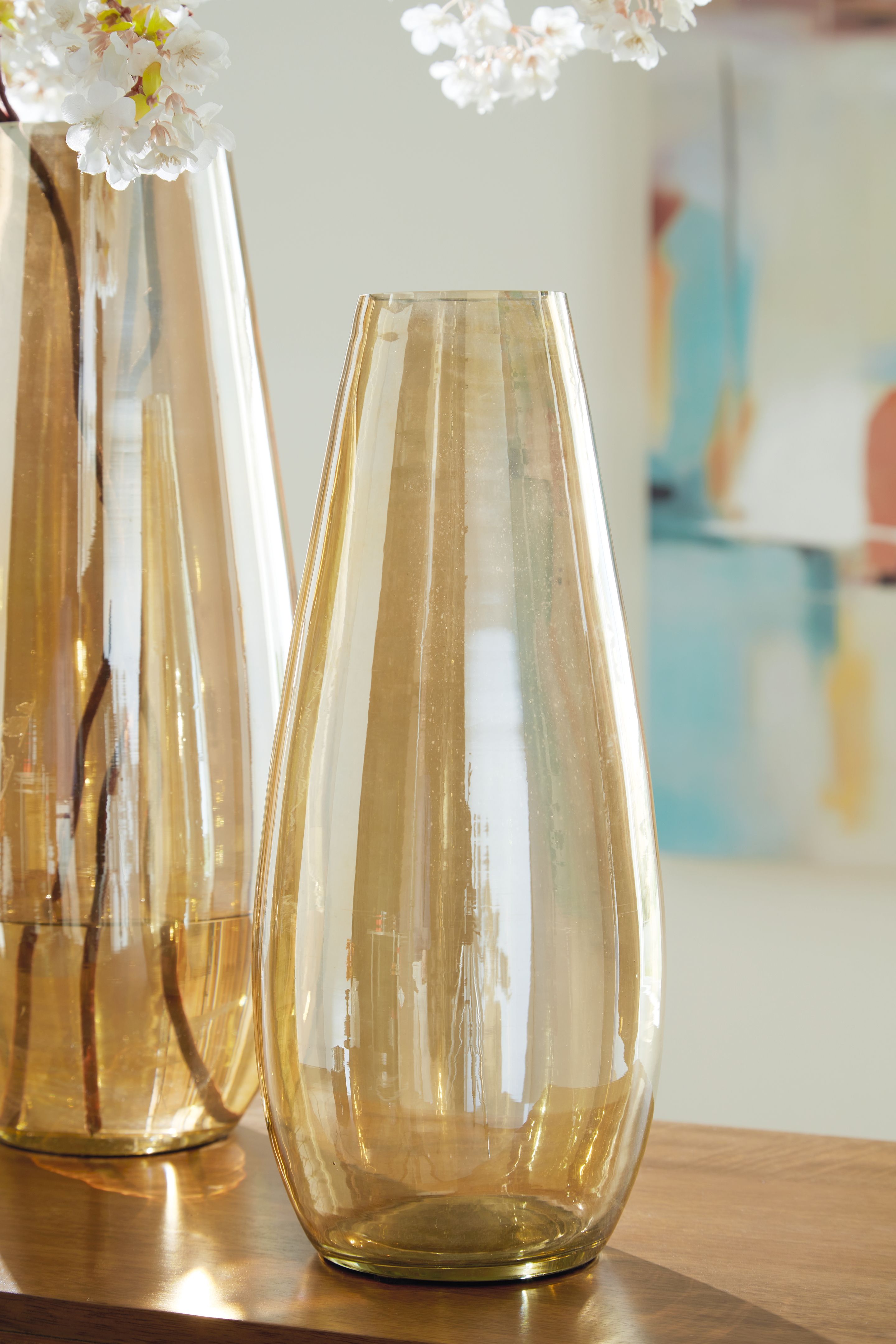 Rhettman - Vase - 15" - Amber