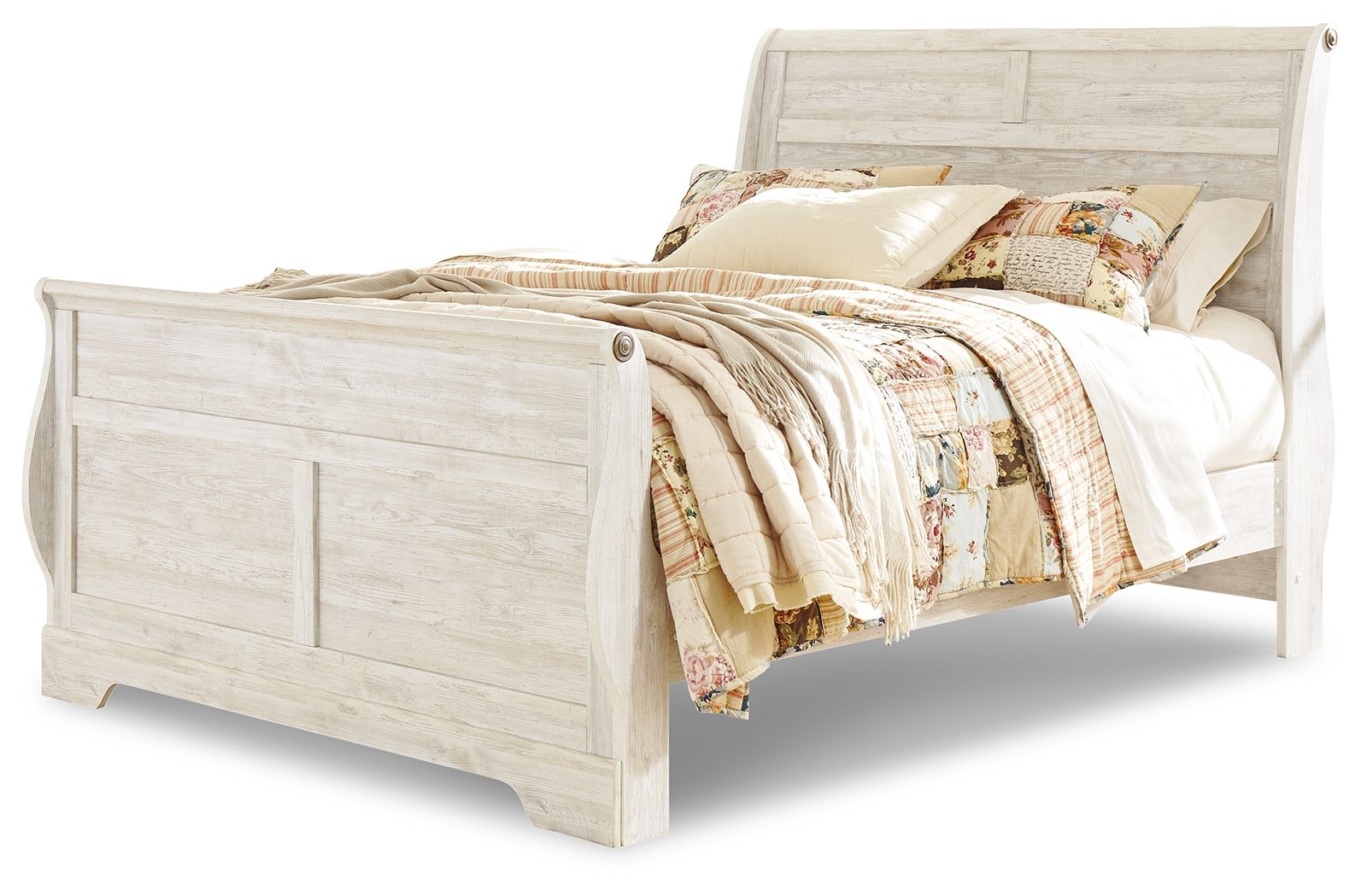 Queen Sleigh Bed