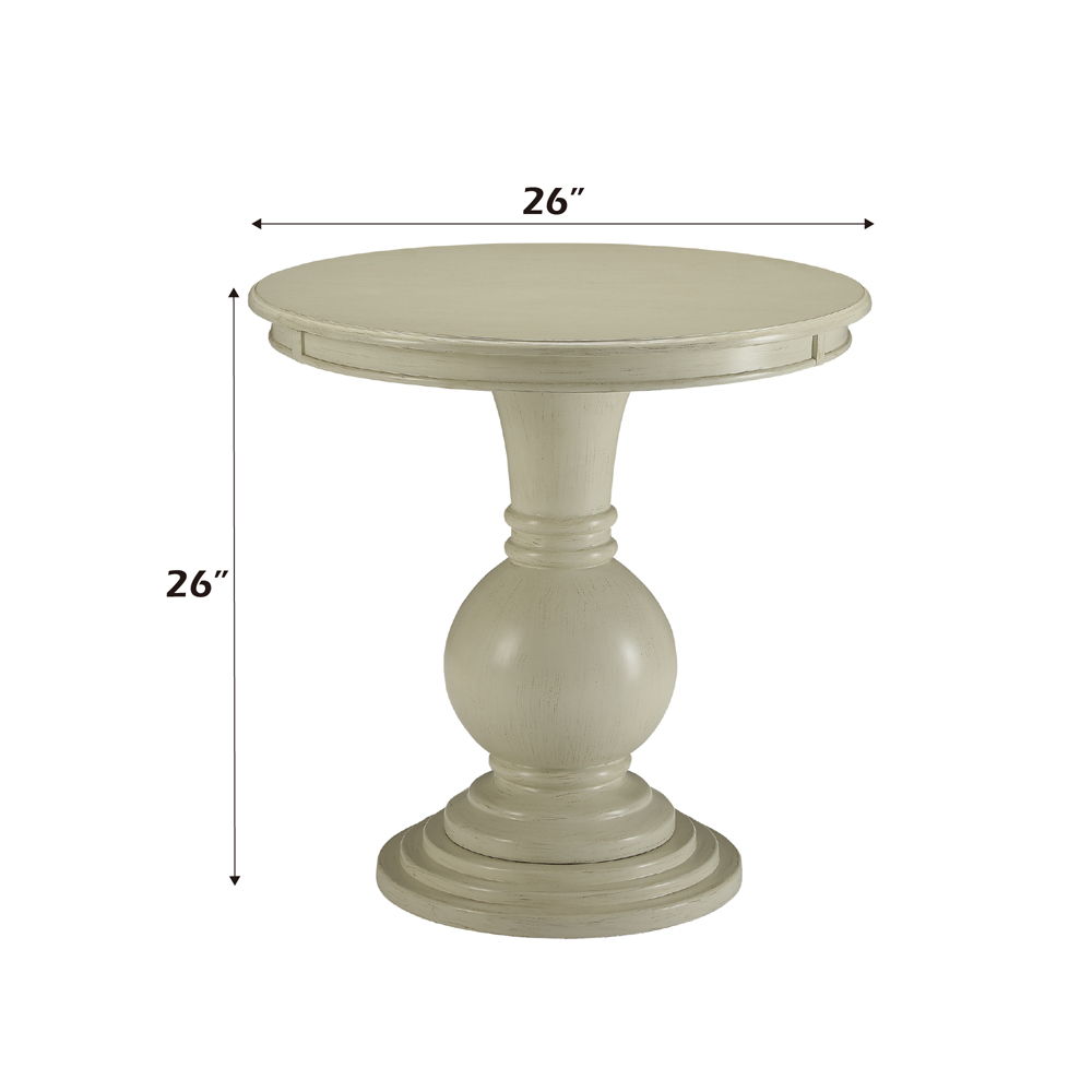 Alyx - Accent Table - Antique White, beige, view 6