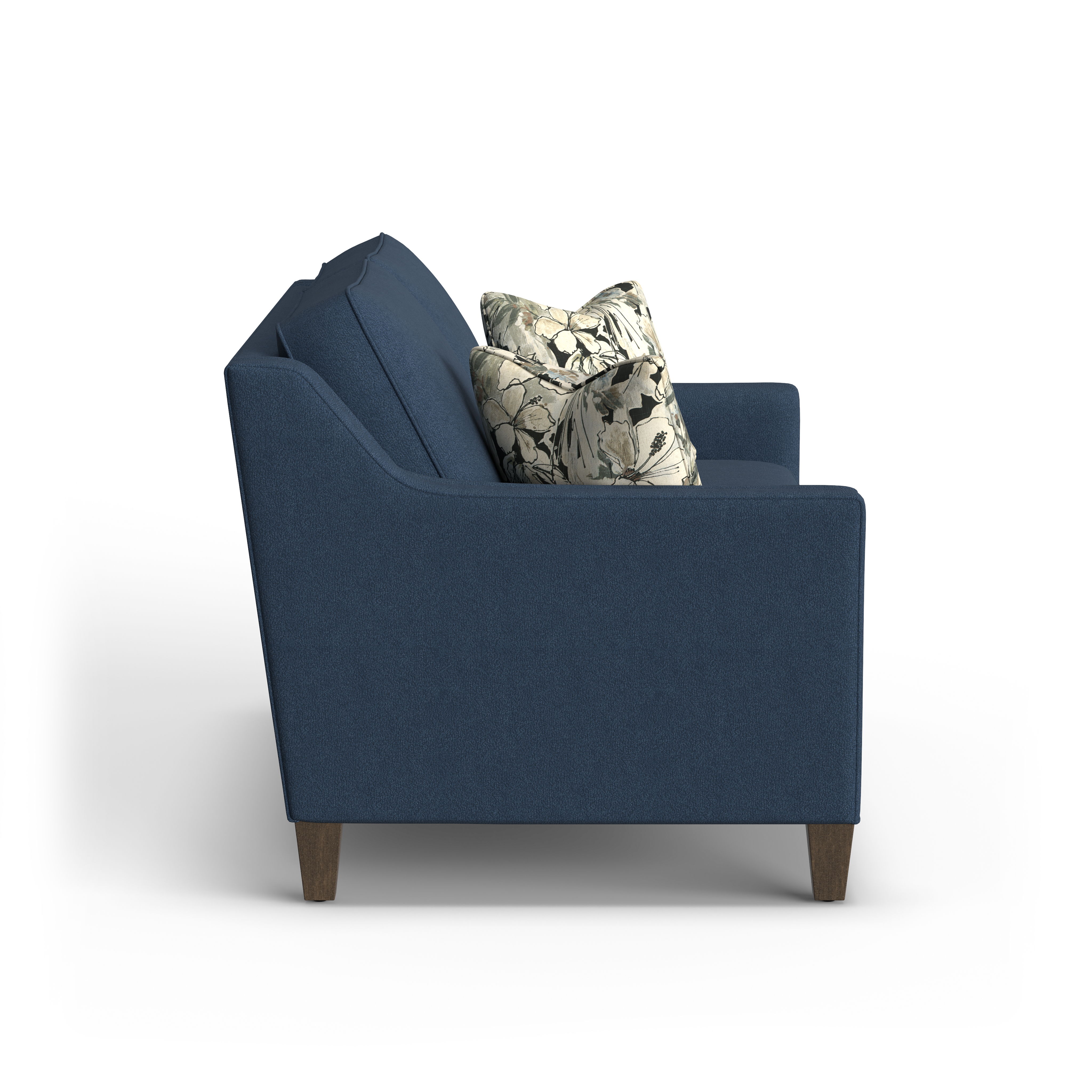 Finley - Fabric Loveseat, blue, view 7