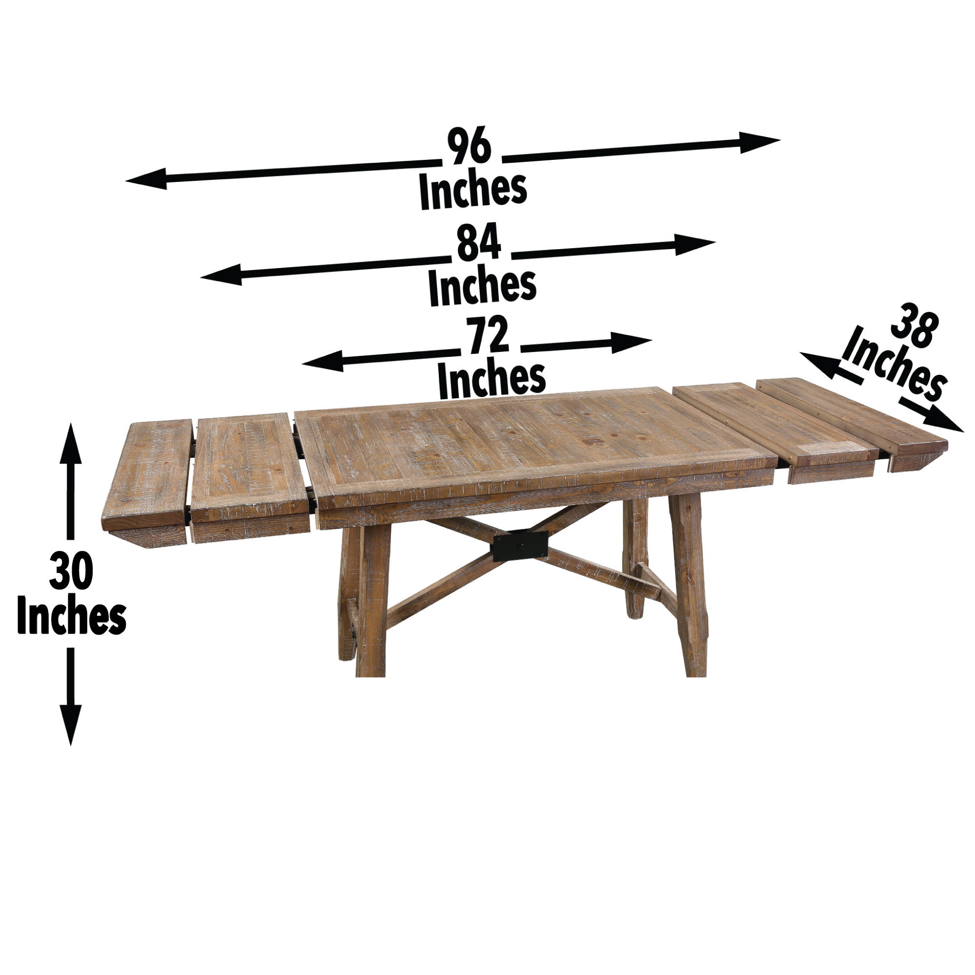 Riverdale - Dining Table - Light Brown
