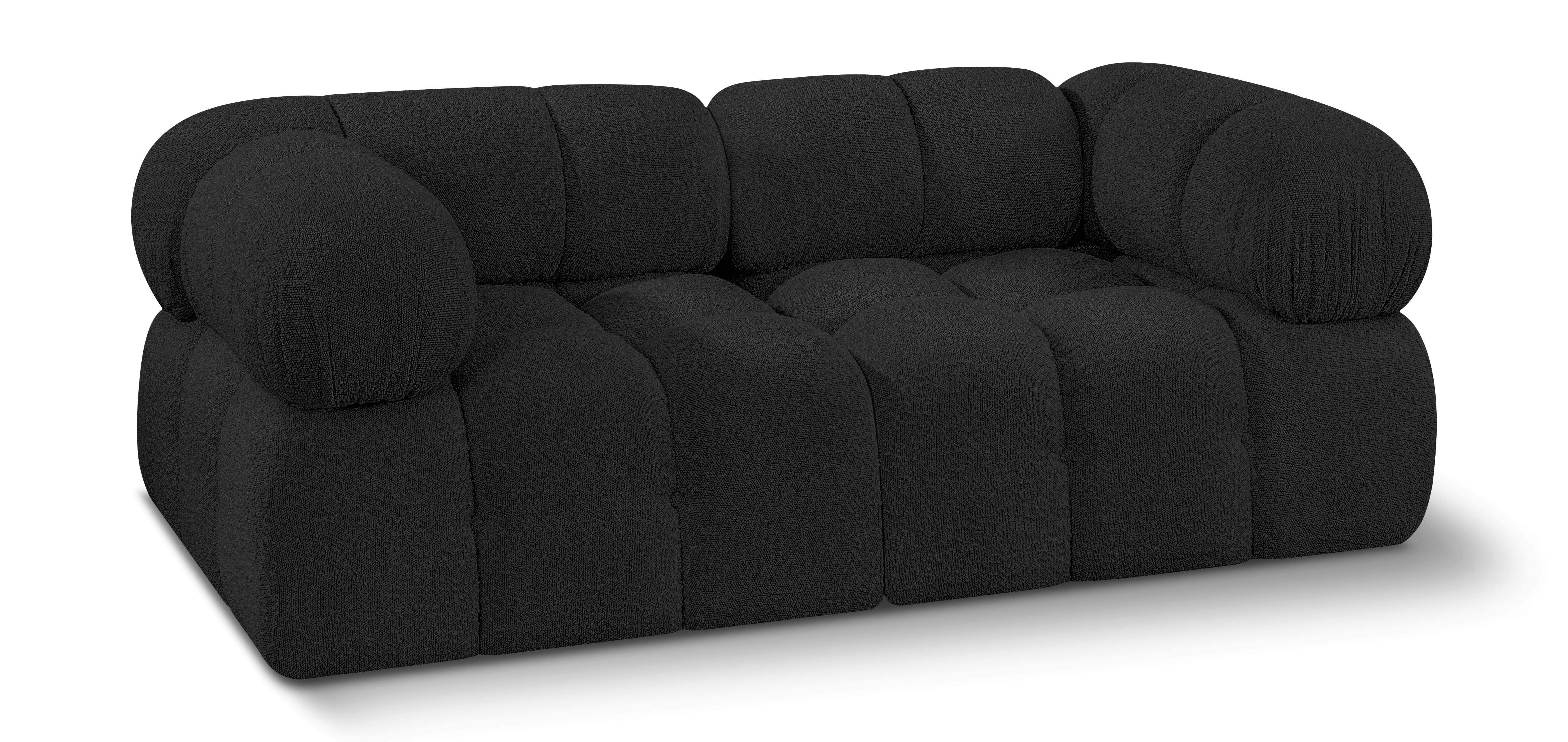 Ames - 2 Seat Modular Sofa - Black