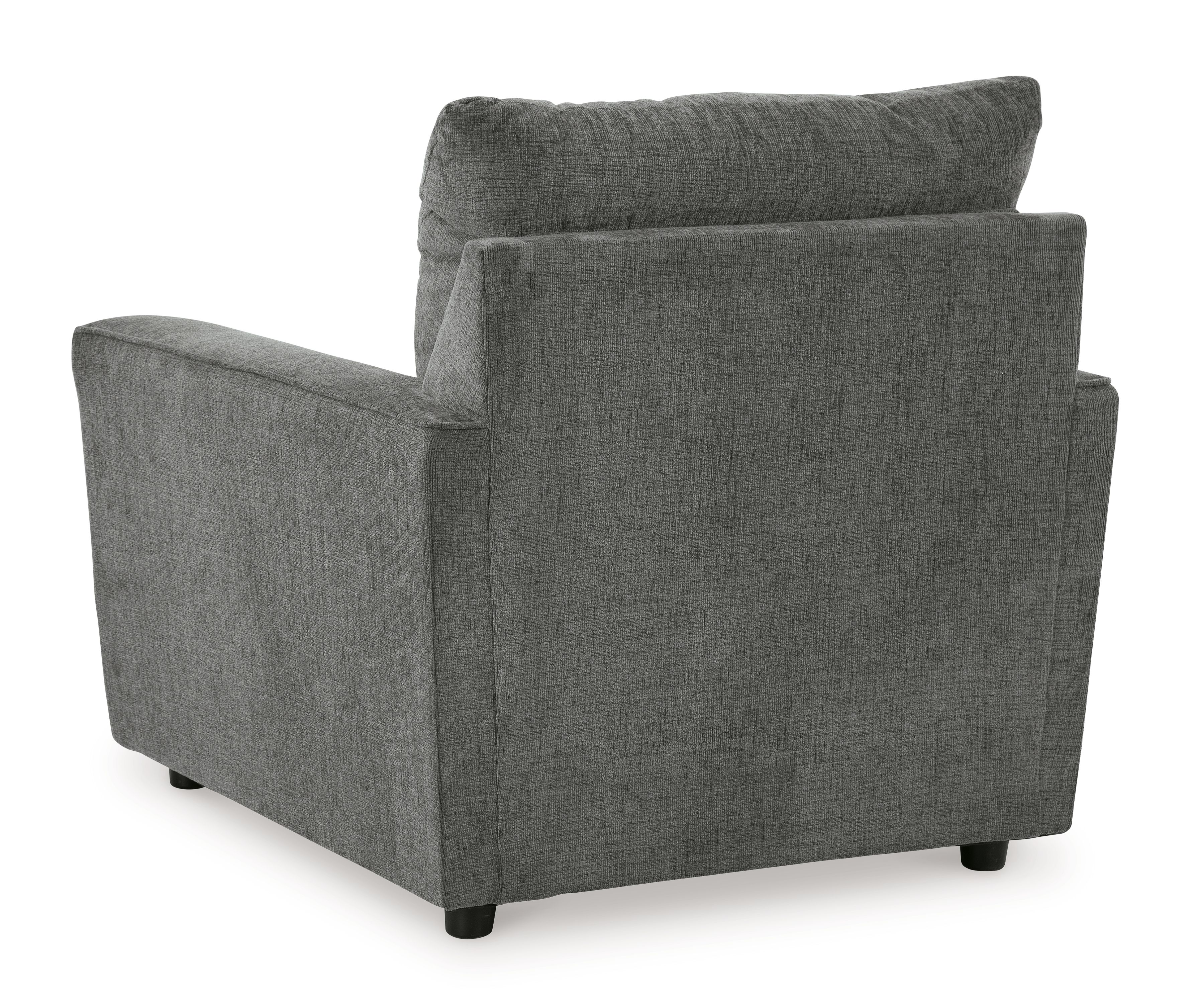 Ashley Furniture Stairatt - 2 Pc. - Chair, Ottoman - Gravel - Image 4
