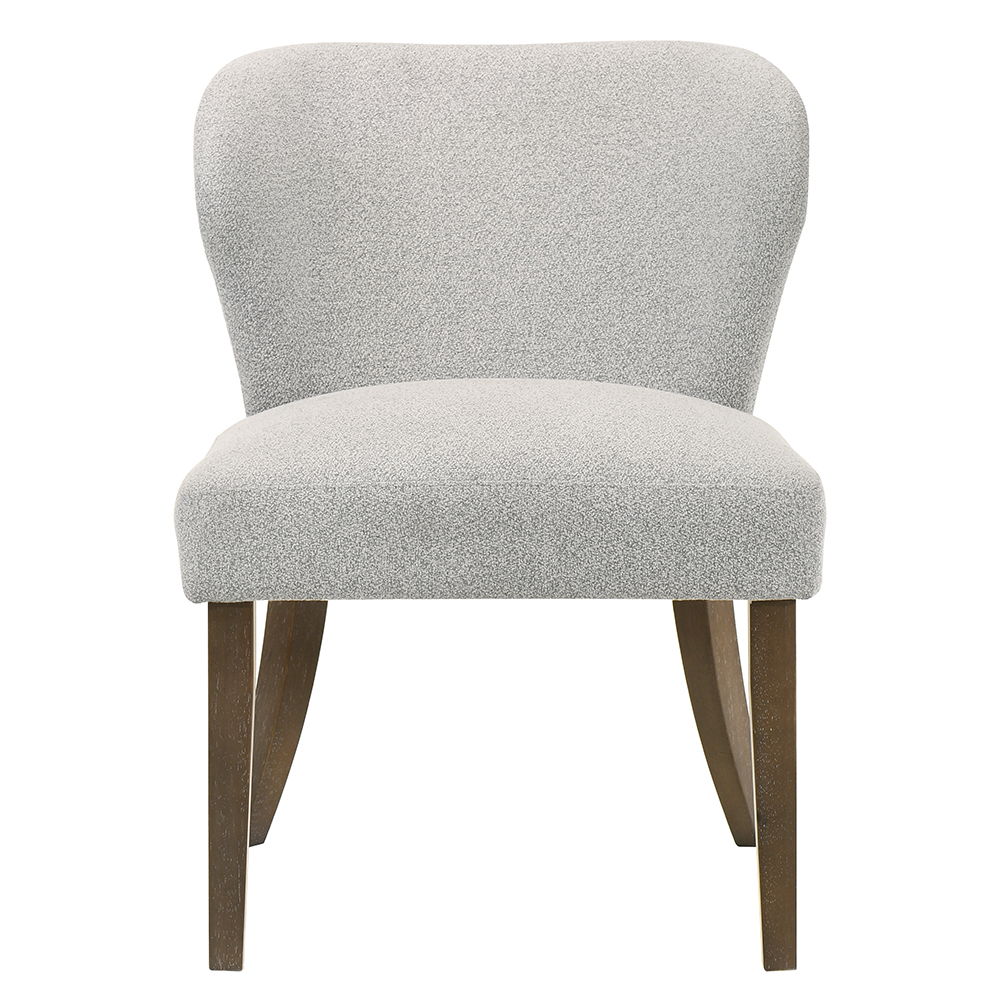 Dillon - Side Chair (Set of 2) - Gray / Walnut, gray, view 8