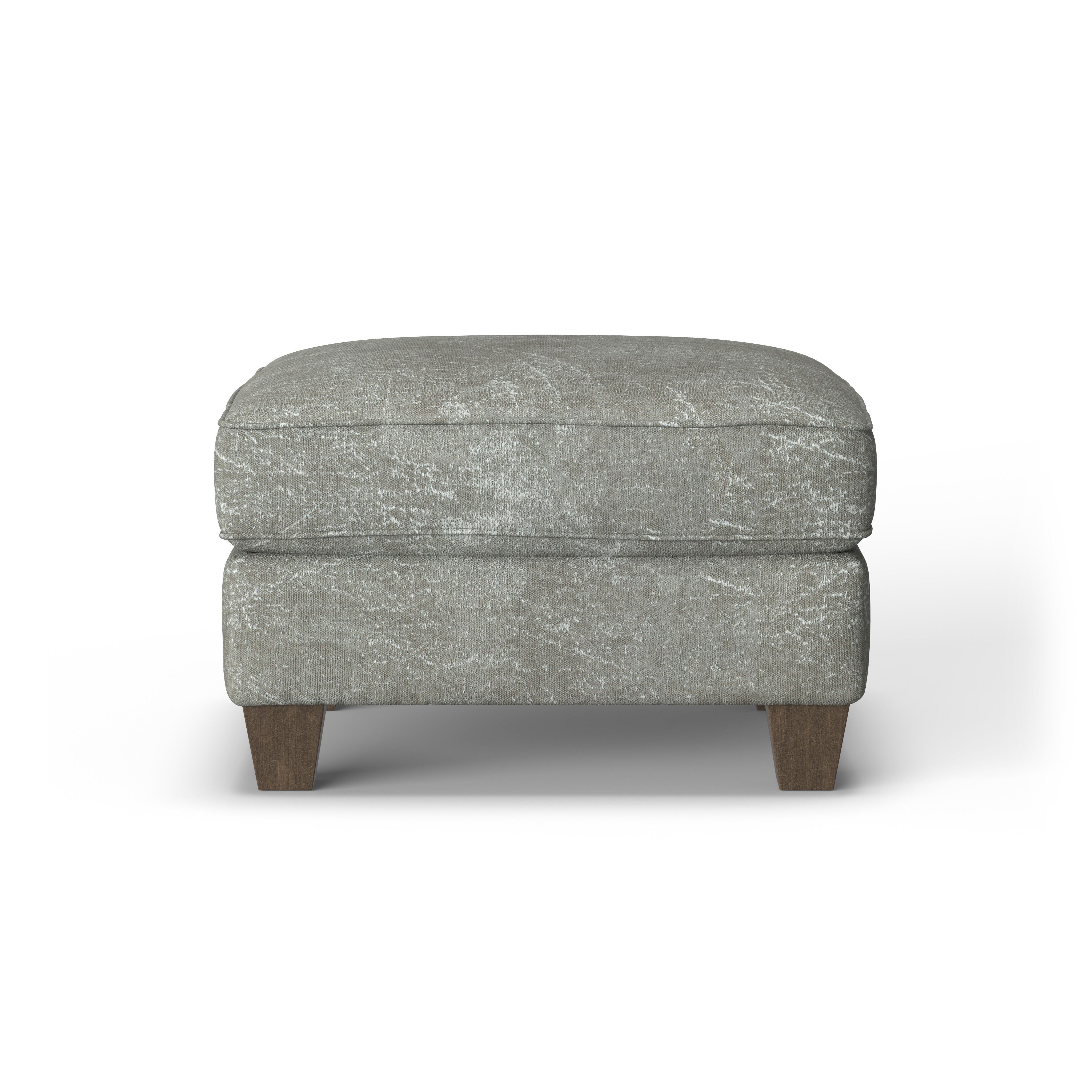 Dana - Fabric Ottoman, red, view 6