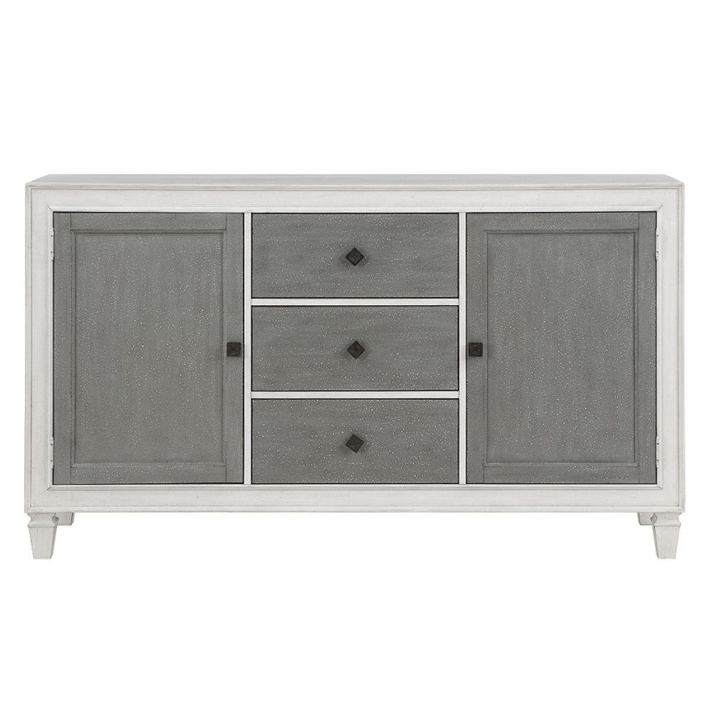 Katia - Server - Rustic Gray & Weathered White, white, view 6