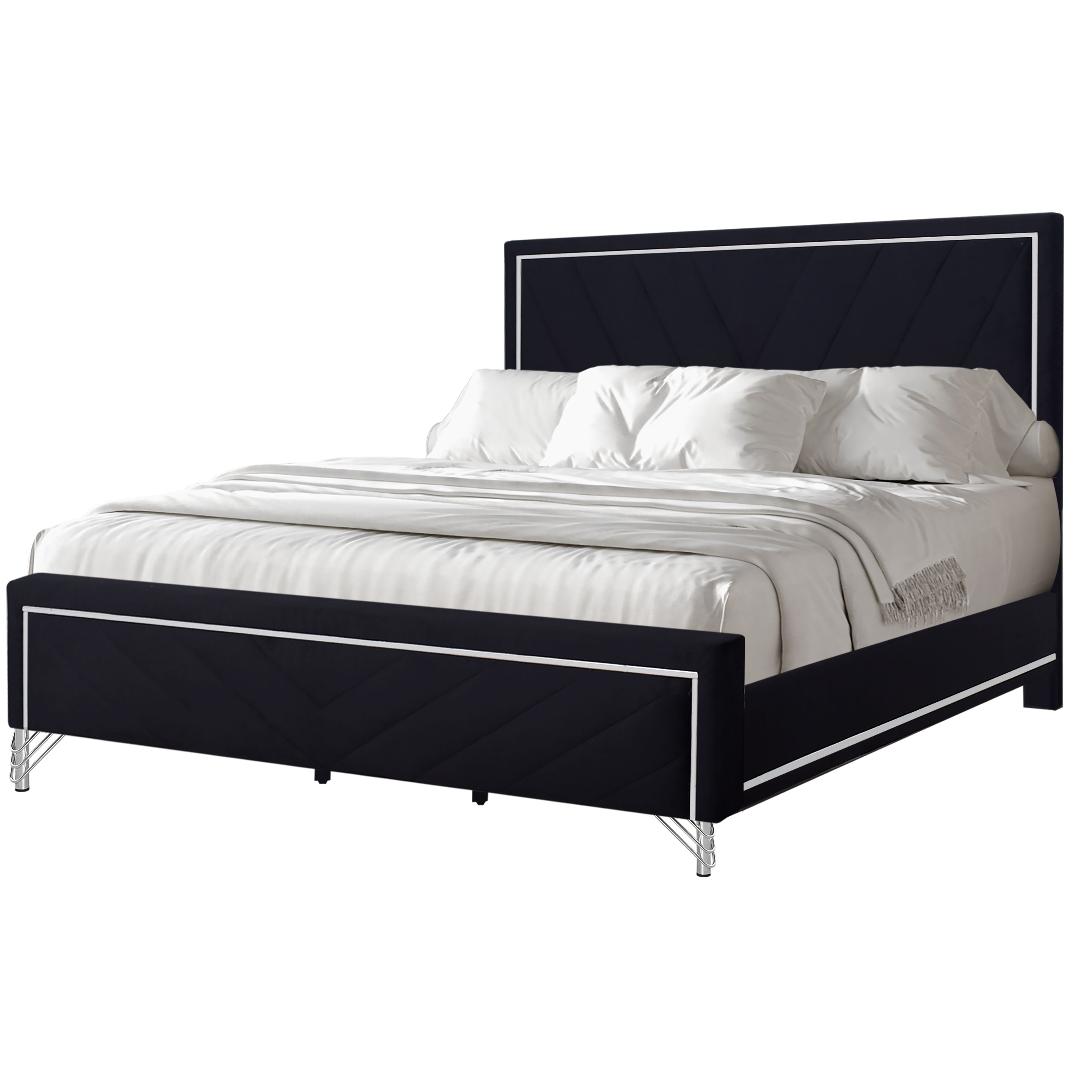 Ava - 6/0 Western King Bed - Black