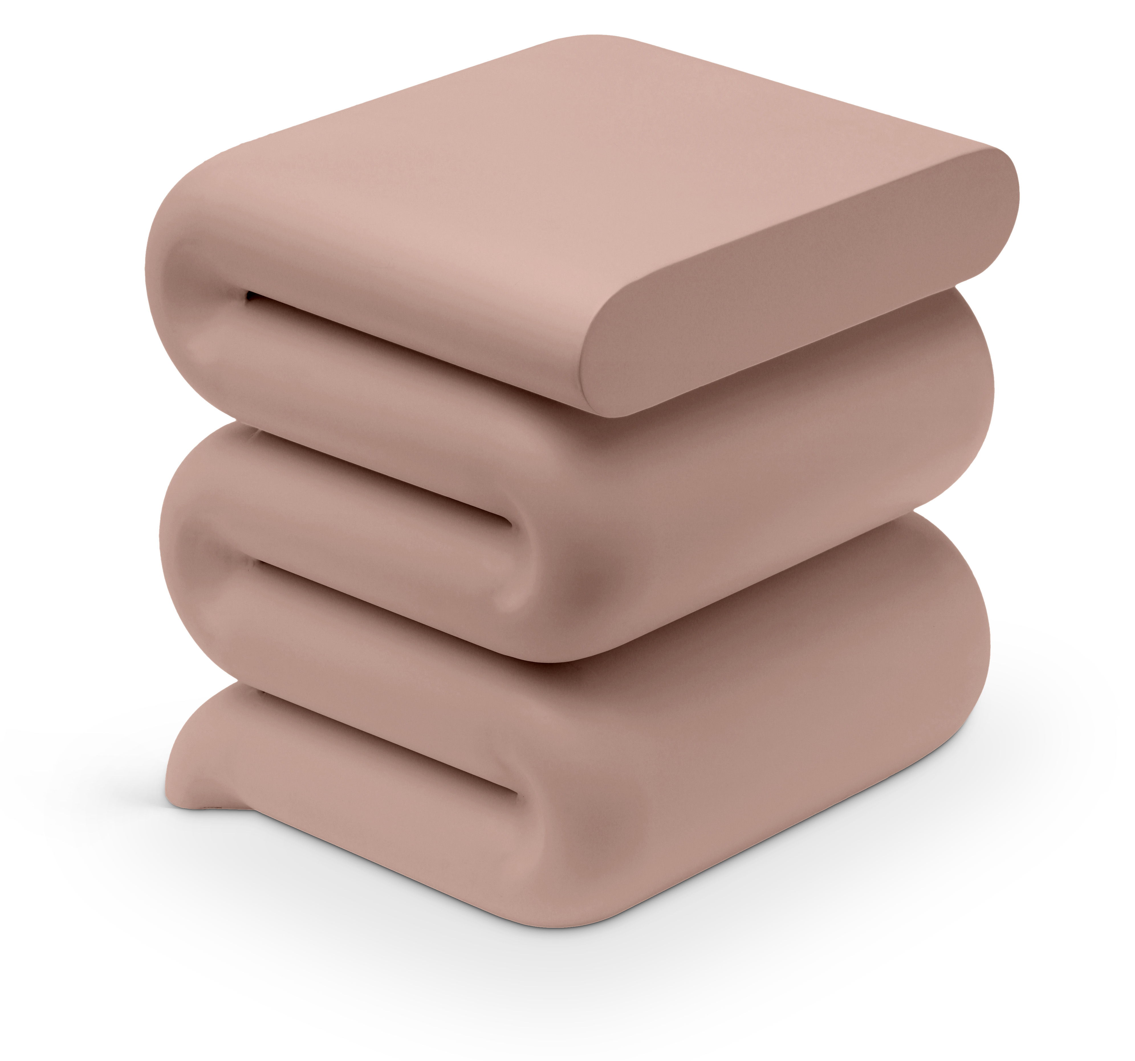 Roland - Iron End Table - Pink