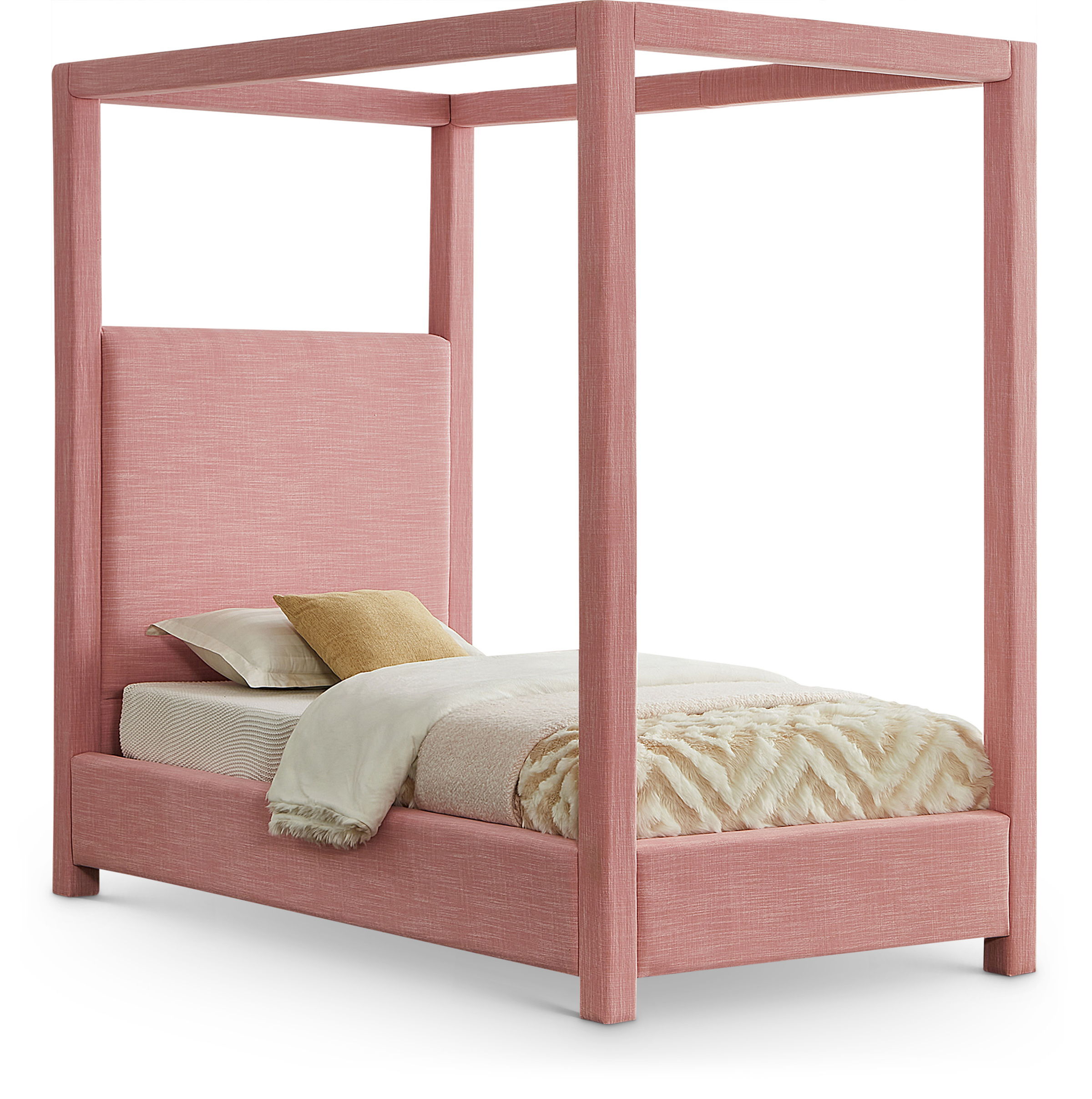 Emerson - Twin Bed - Light Pink