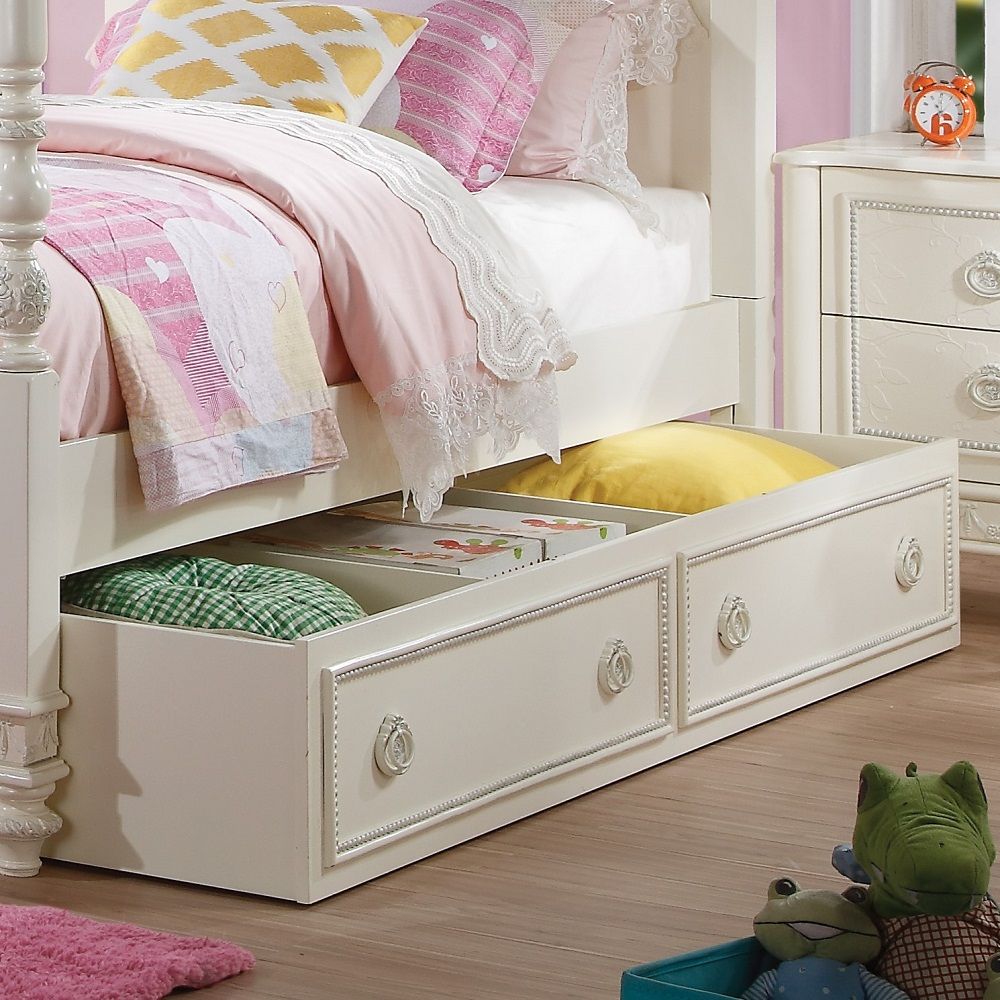Dorothy - Twin Trundle - Ivory, white