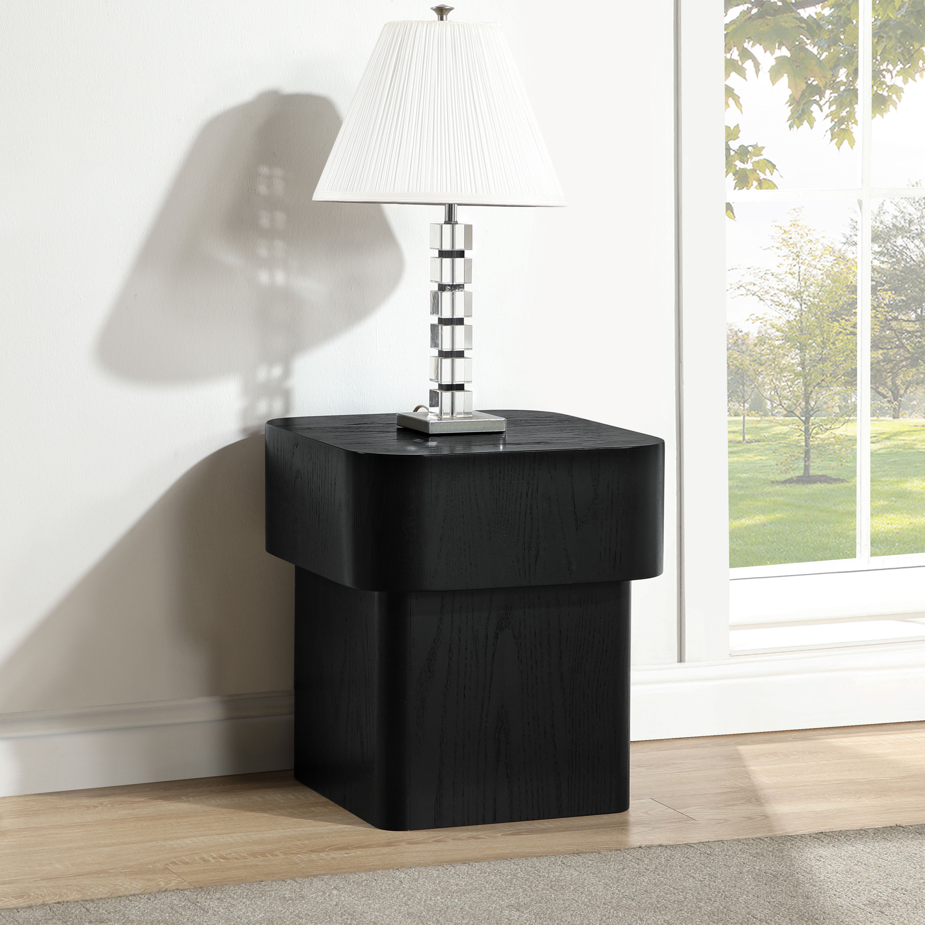 Oakmont - End Table - Black