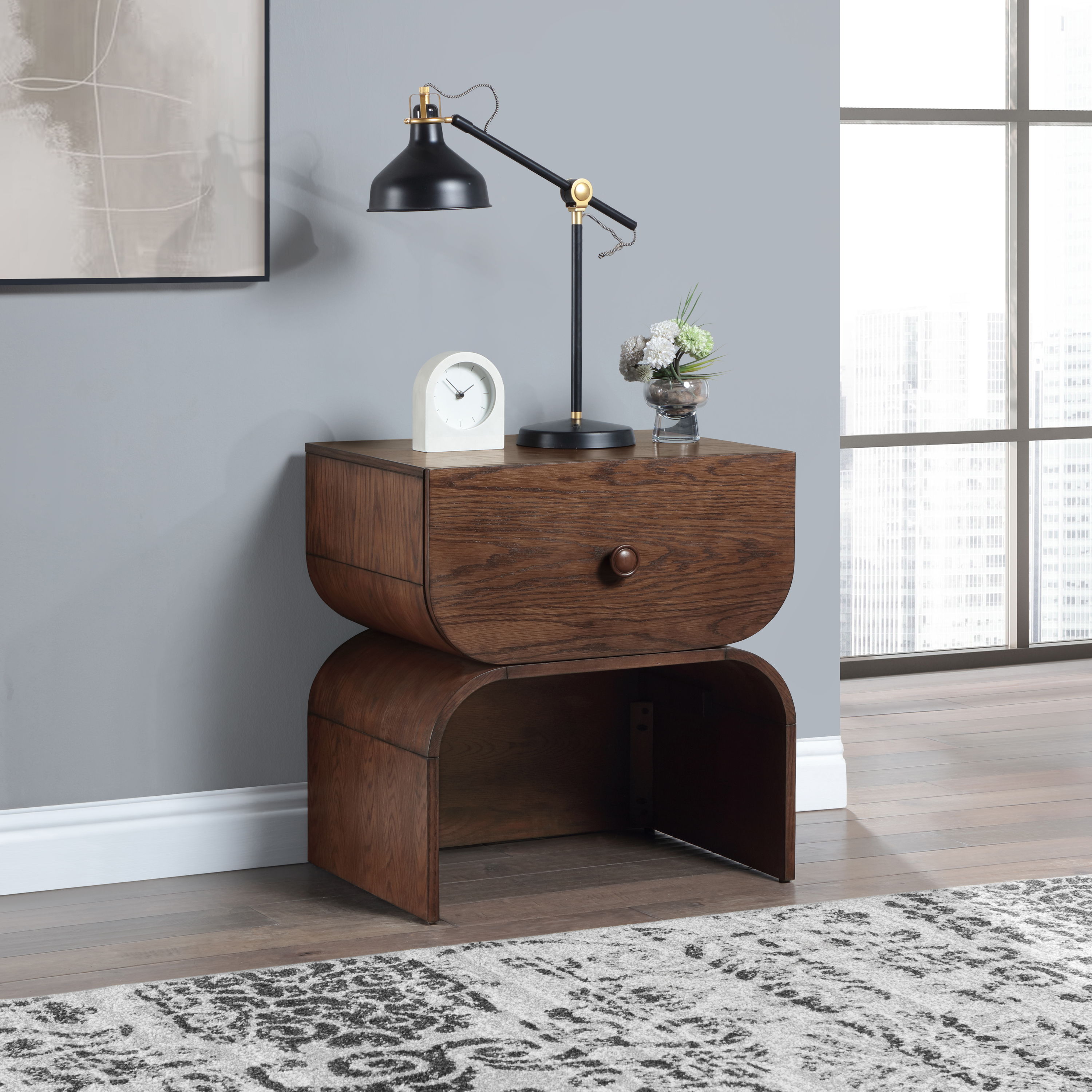 Jace - Night Stand - Brown