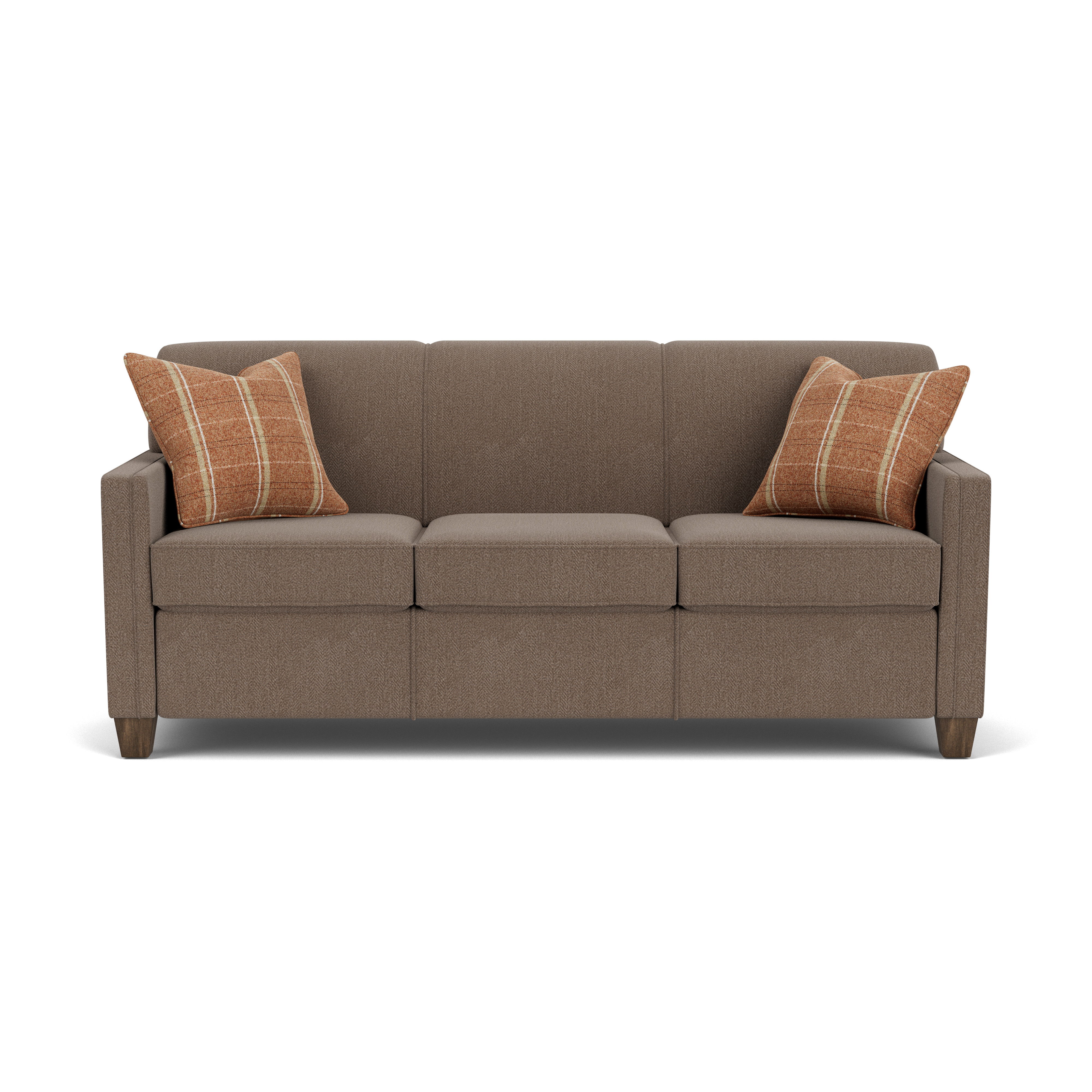 Nora - Fabric Sofa, light brown, view 5