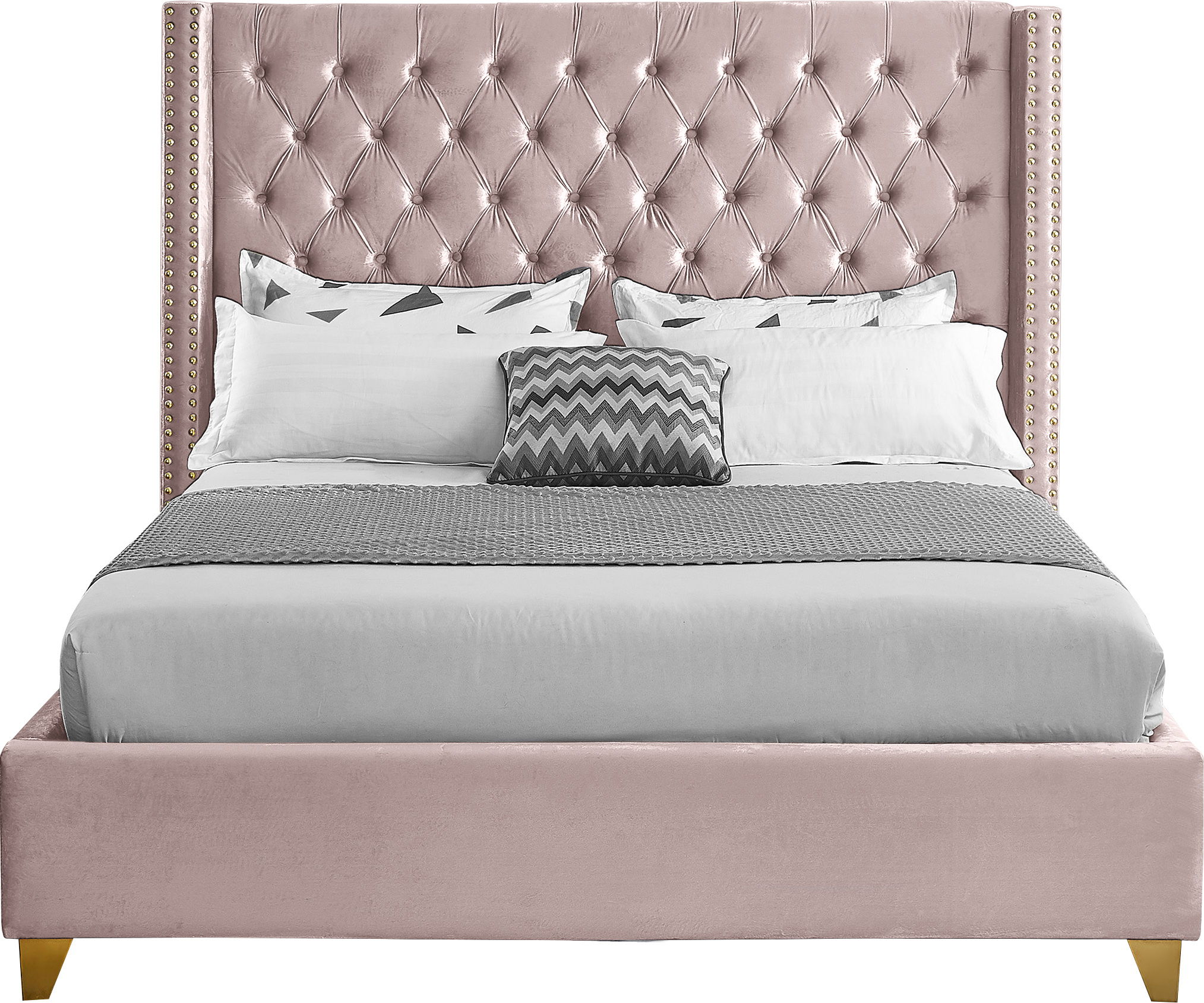 Barolo - King Bed - Pink